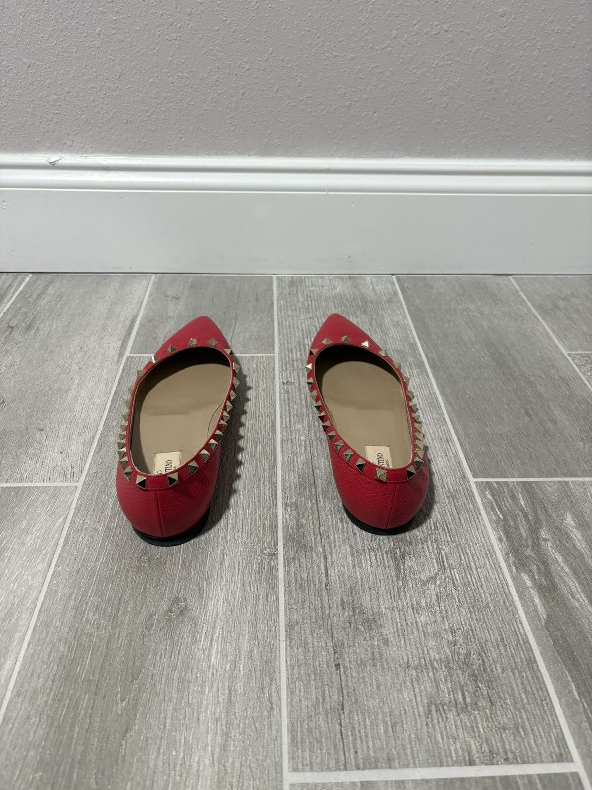 Valentino Valentino Rockstud flats Size US 8.5 / IT 38.5 - 6 Thumbnail