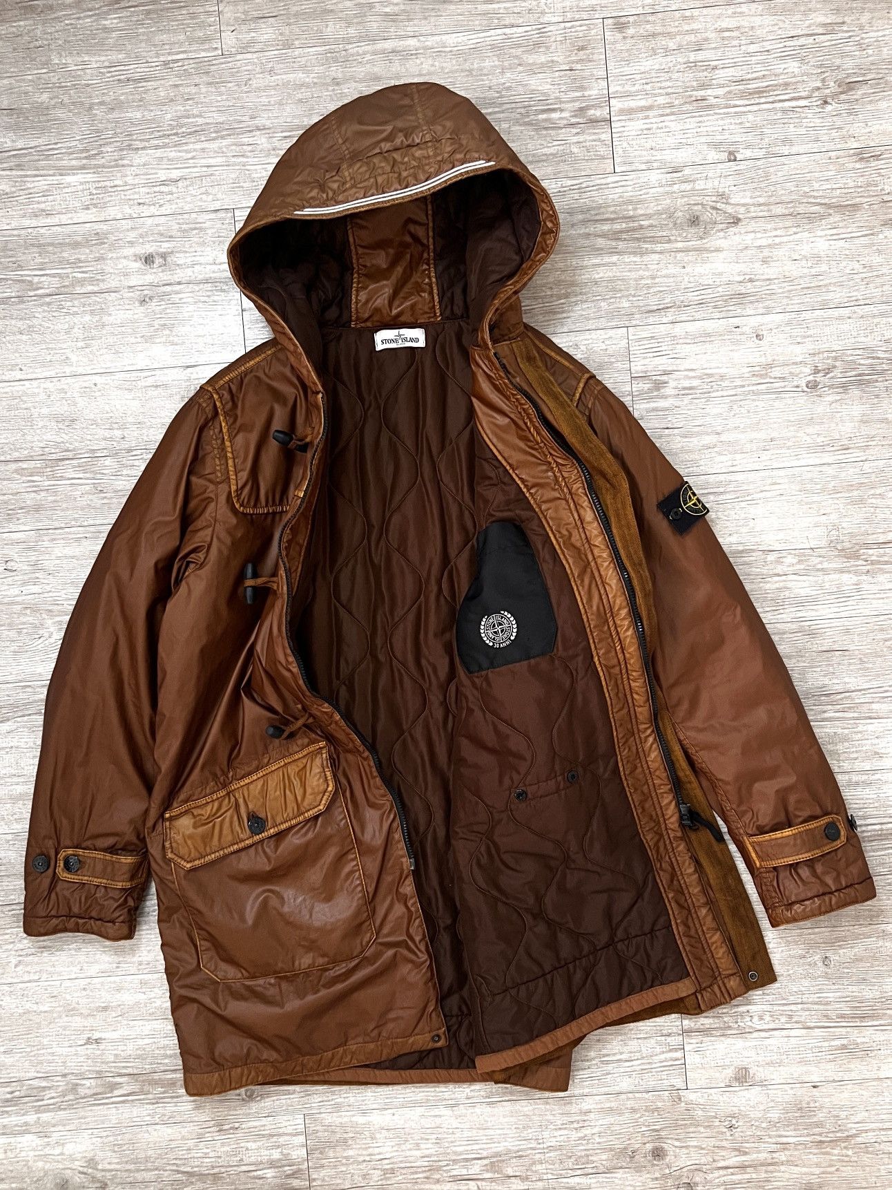 Stone Island Mussola Gommata 30 Anni Jacket