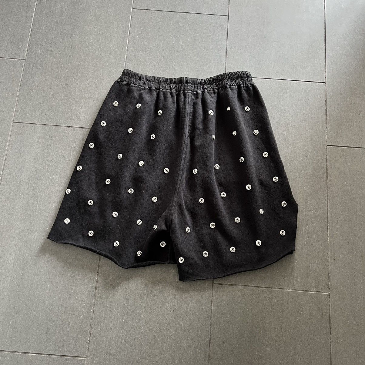 Rick Owens Rick Owens SS24 LIDO Press Stud Embellished Shorts Size US 32 / EU 48 - 3 Thumbnail
