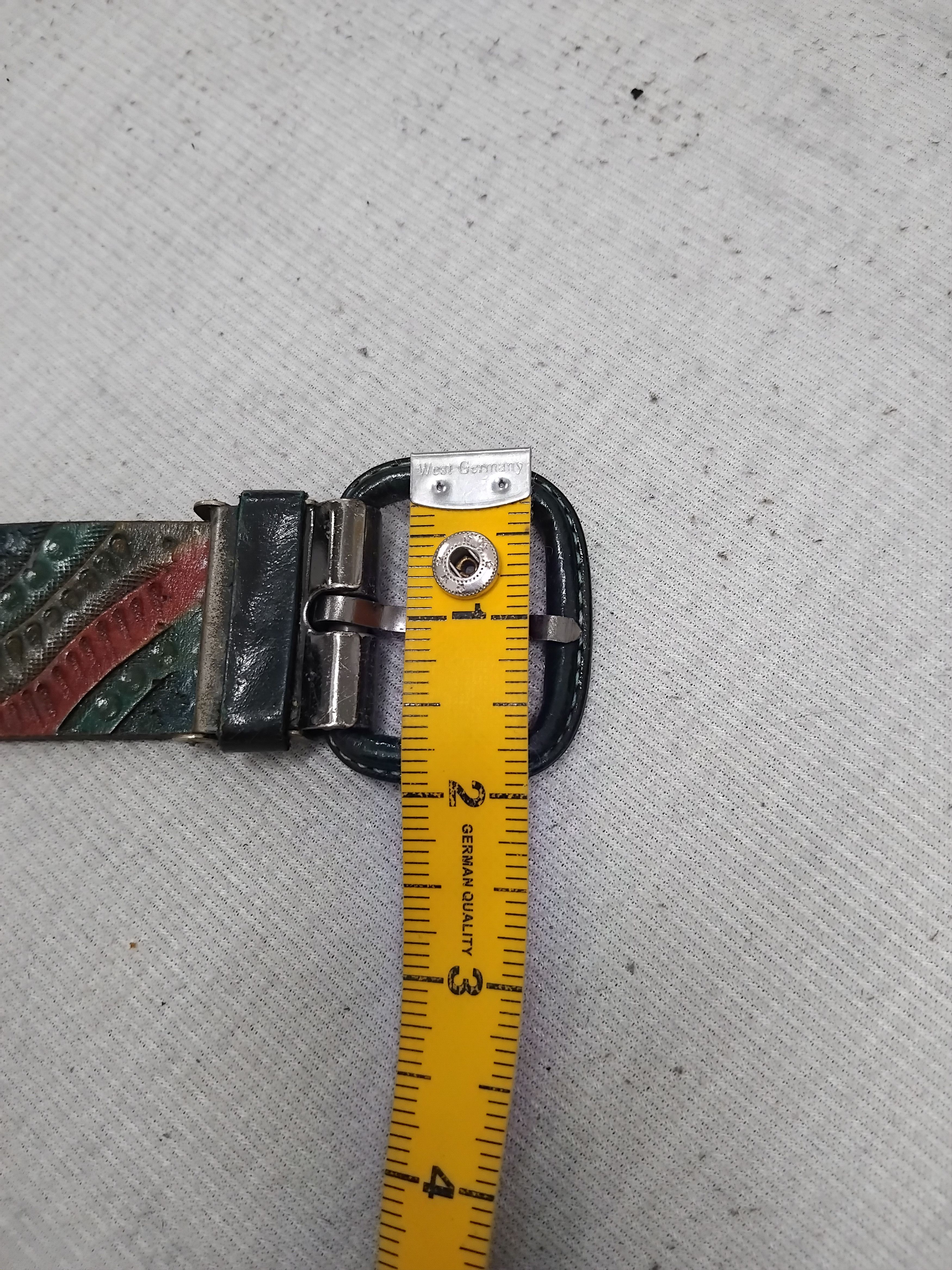 Japanese Brand 💥Unnamed joker colour punk rock style leather belt Size ONE SIZE - 9 Thumbnail