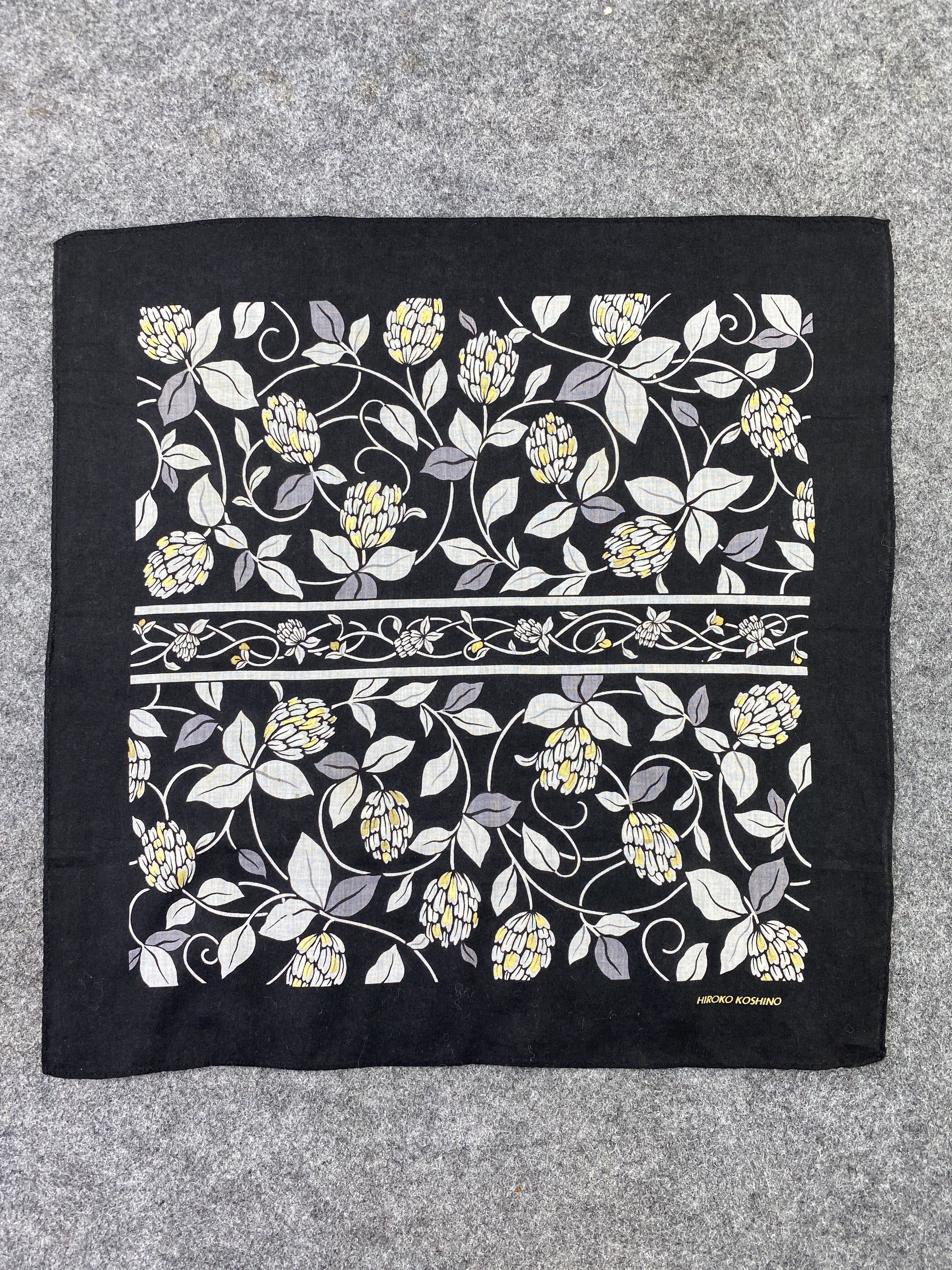 Hiroko Koshino Homme Hiroko Koshino Handkerchief / Bandana / Neckerchief C103 Size ONE SIZE - 3 Thumbnail
