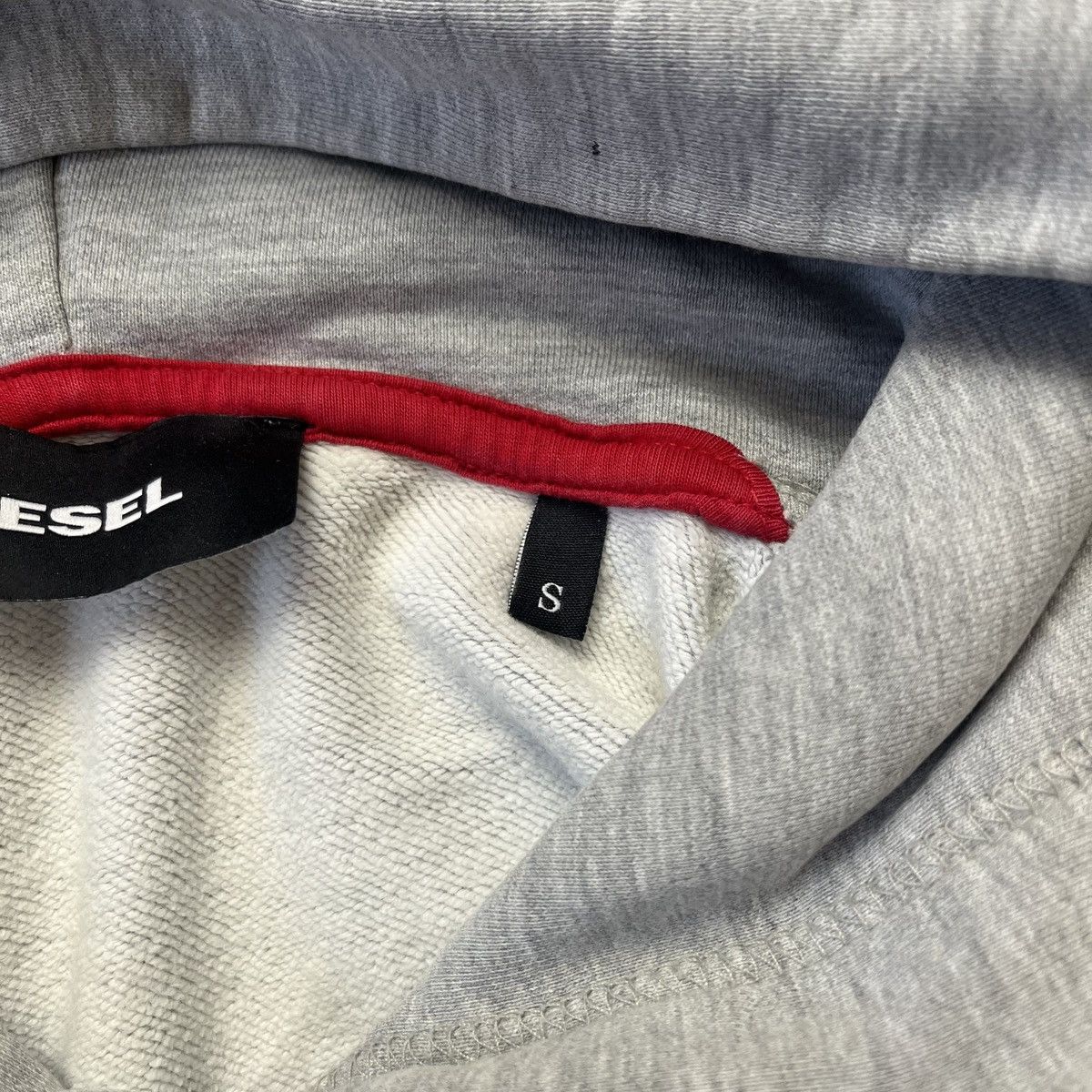 Diesel × Vintage Vintage Diesel Double Logo y2k oversized hoodie Size US M / EU 48-50 / 2 - 7 Thumbnail