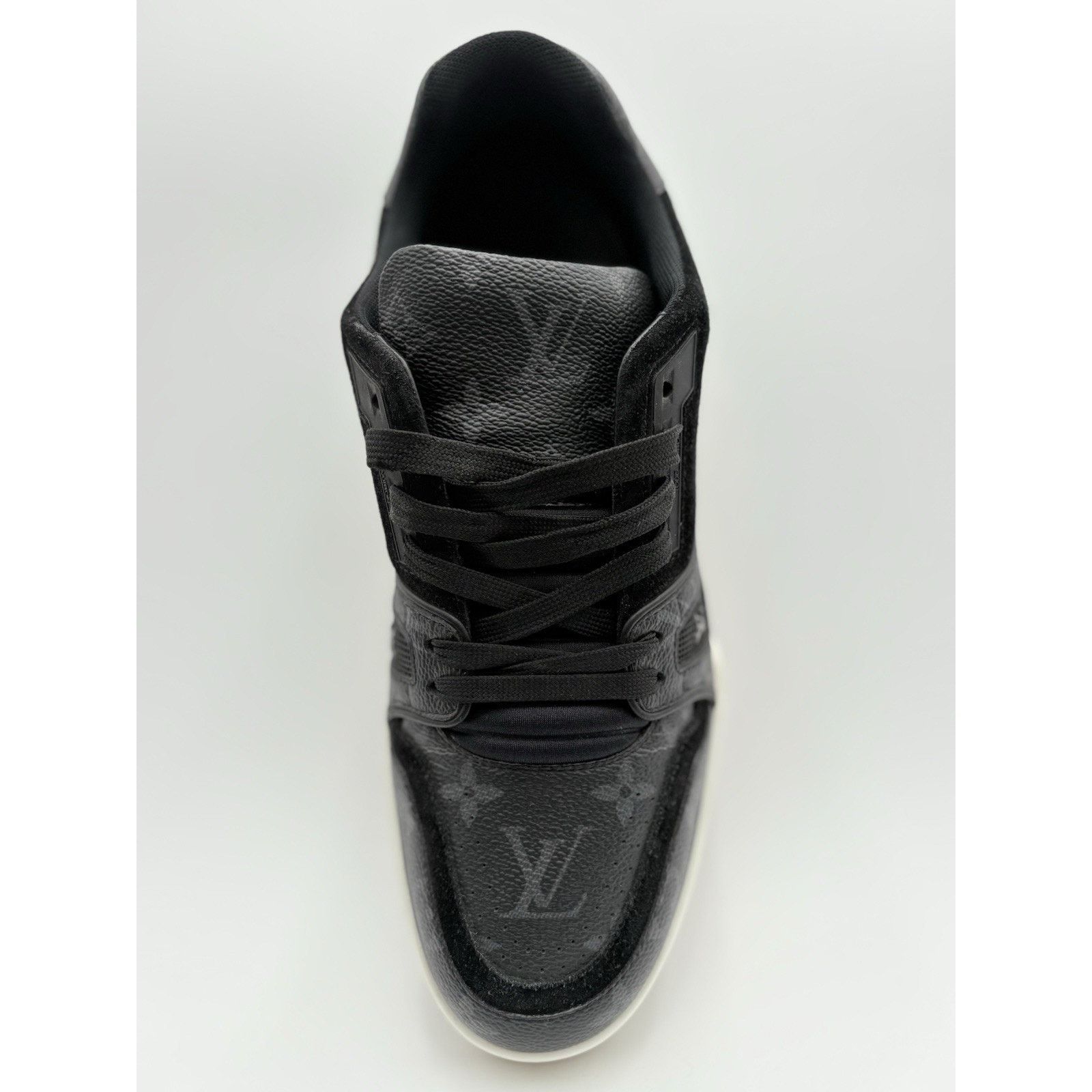 Louis Vuitton Louis Vuitton Trainer ' Black Monogram ' | GREAT COND! Size US 9 / EU 42 - 11 Thumbnail