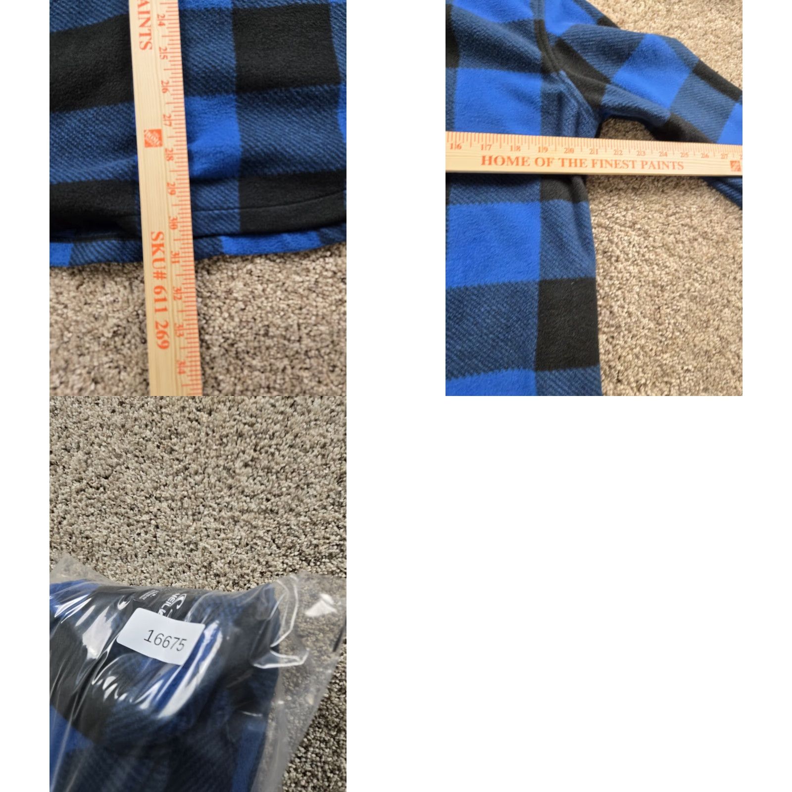 O'Neill O'Neill Shirt Jacket Mens M Blue Plaid Fleece Shacket Snap Front Shirt Jacket Mens Blue Plaid Fleece Shacket Snap Front Size US M / EU 48-50 / 2 - 8 Thumbnail