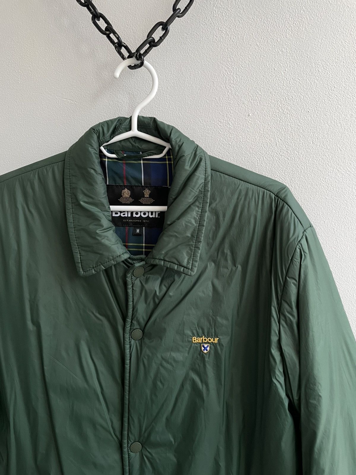 Barbour Barbour Quilted jacket Batbour Fenchurch Quilt Green Mens Size US M / EU 48-50 / 2 - 3 Thumbnail