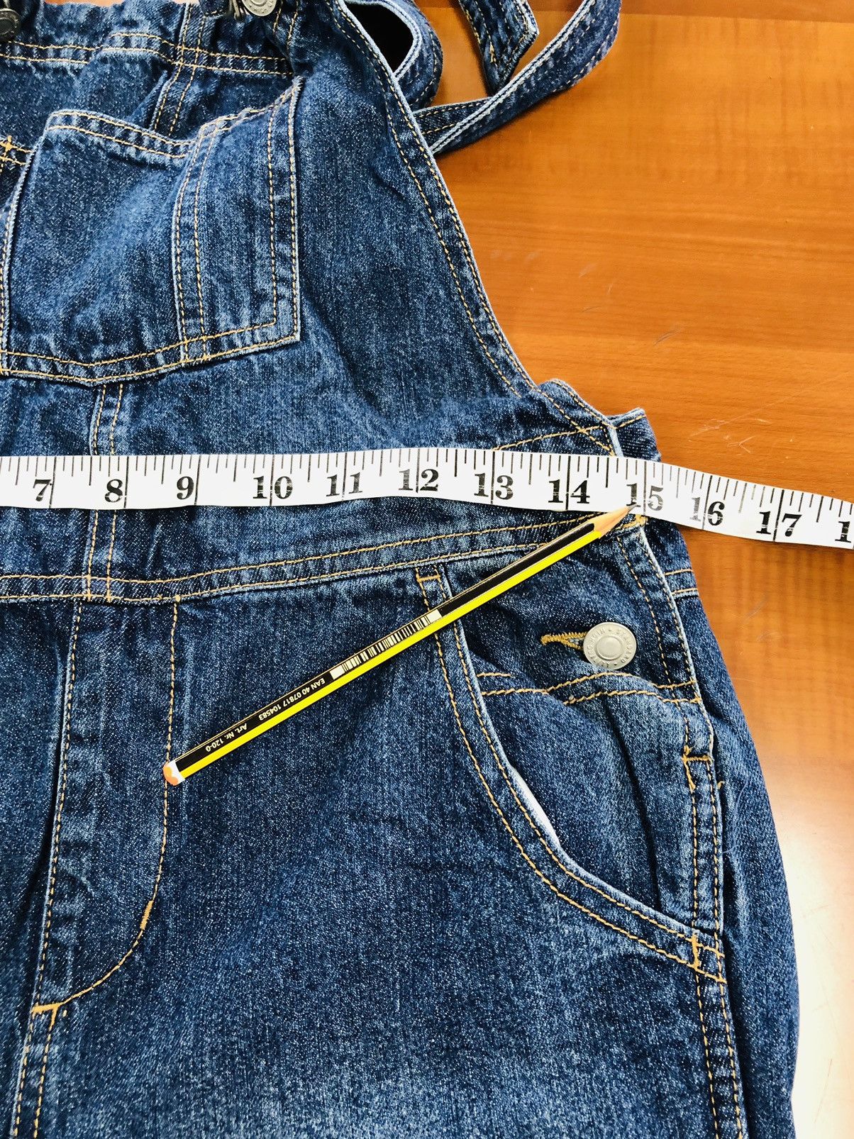 Japanese Brand Colza Denim Overall Size 30" / US 8 / IT 44 - 16 Thumbnail