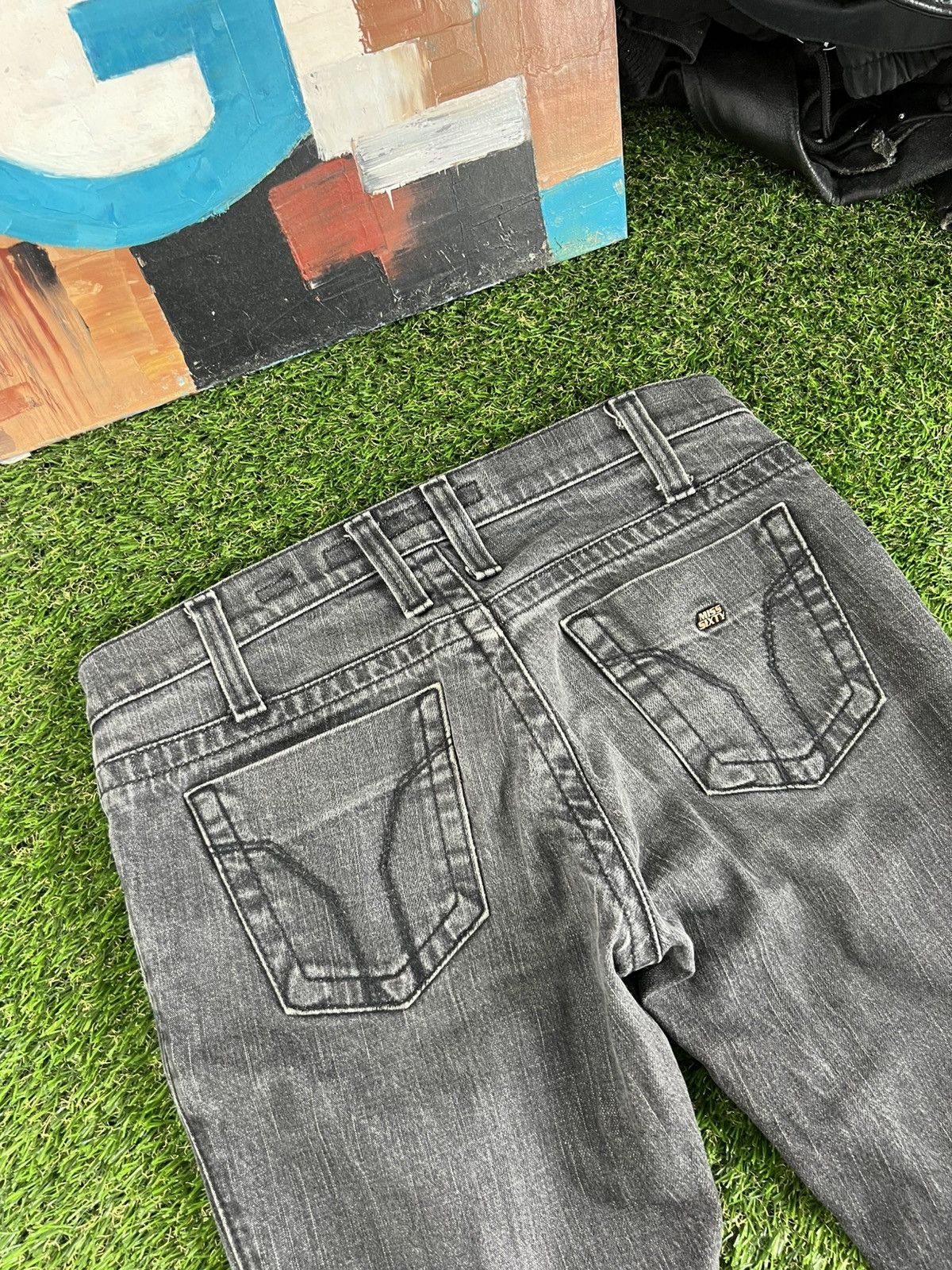 Miss Sixty Vintage Miss Sixty Jeans skinny Distressed 00s Low Rice Size 28" / US 6 / IT 42 - 8 Thumbnail