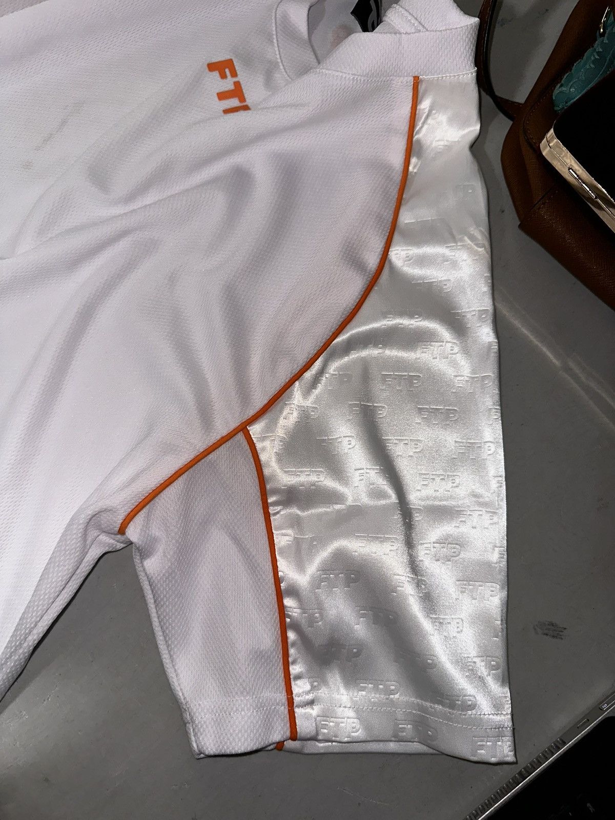 Fuck The Population FTP MESH PIPING JERSEY Size US L / EU 52-54 / 3 - 6 Thumbnail