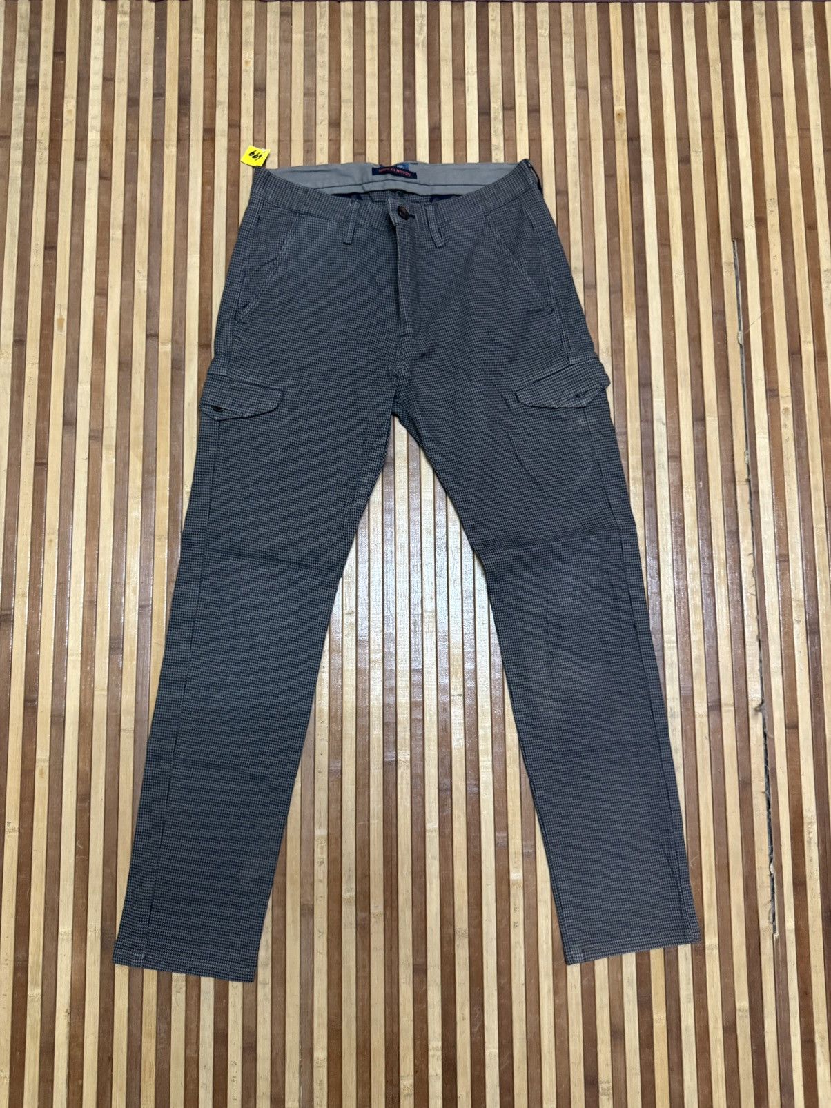 Japanese Brand Japanese Brand Checkered Trousers Cargo Pants Streetwear Size US 28 / EU 44 - 2 Thumbnail