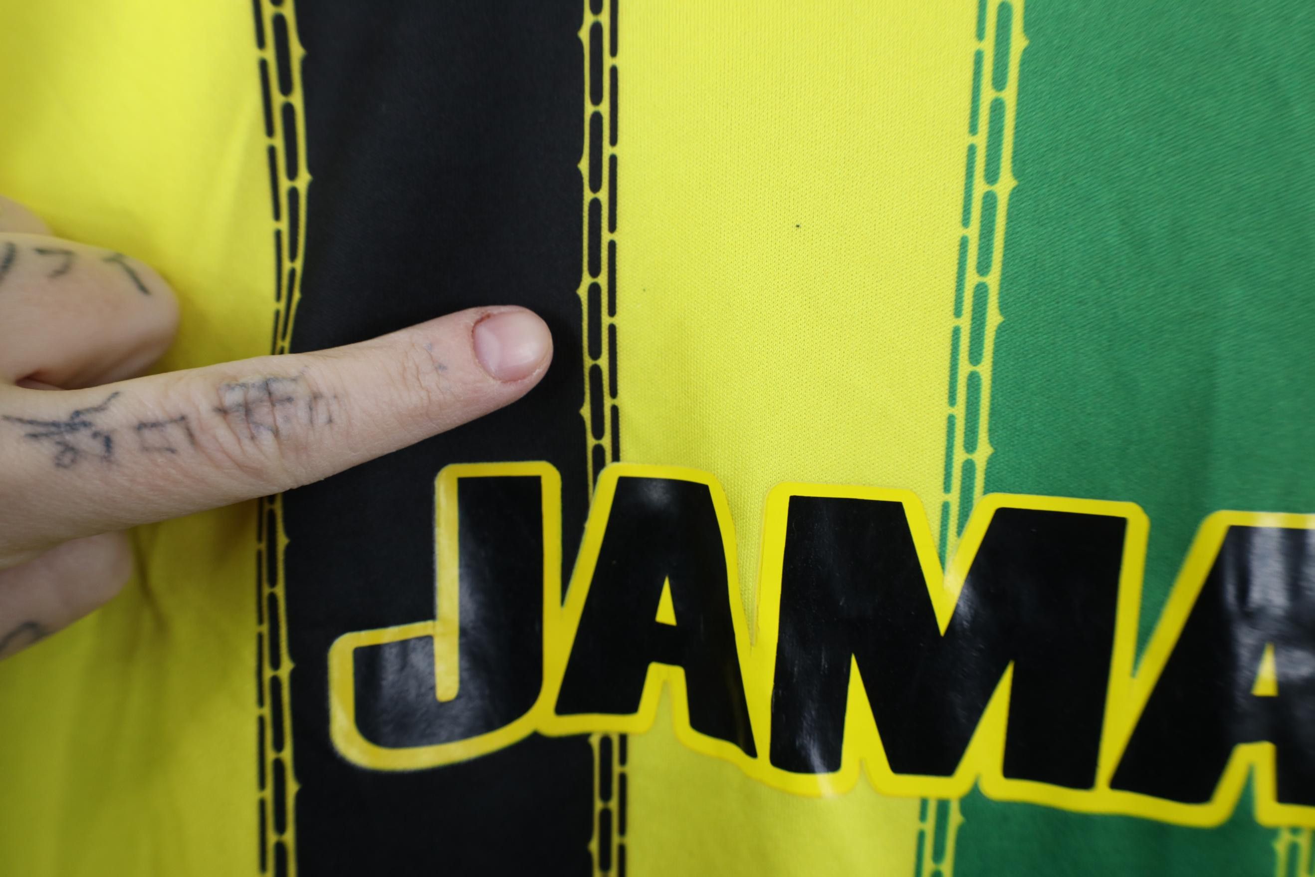 Vintage Vintage Y2K World Cup Jamaica Soccer Futbol Jersey Shirt Size US XL / EU 56 / 4 - 7 Thumbnail