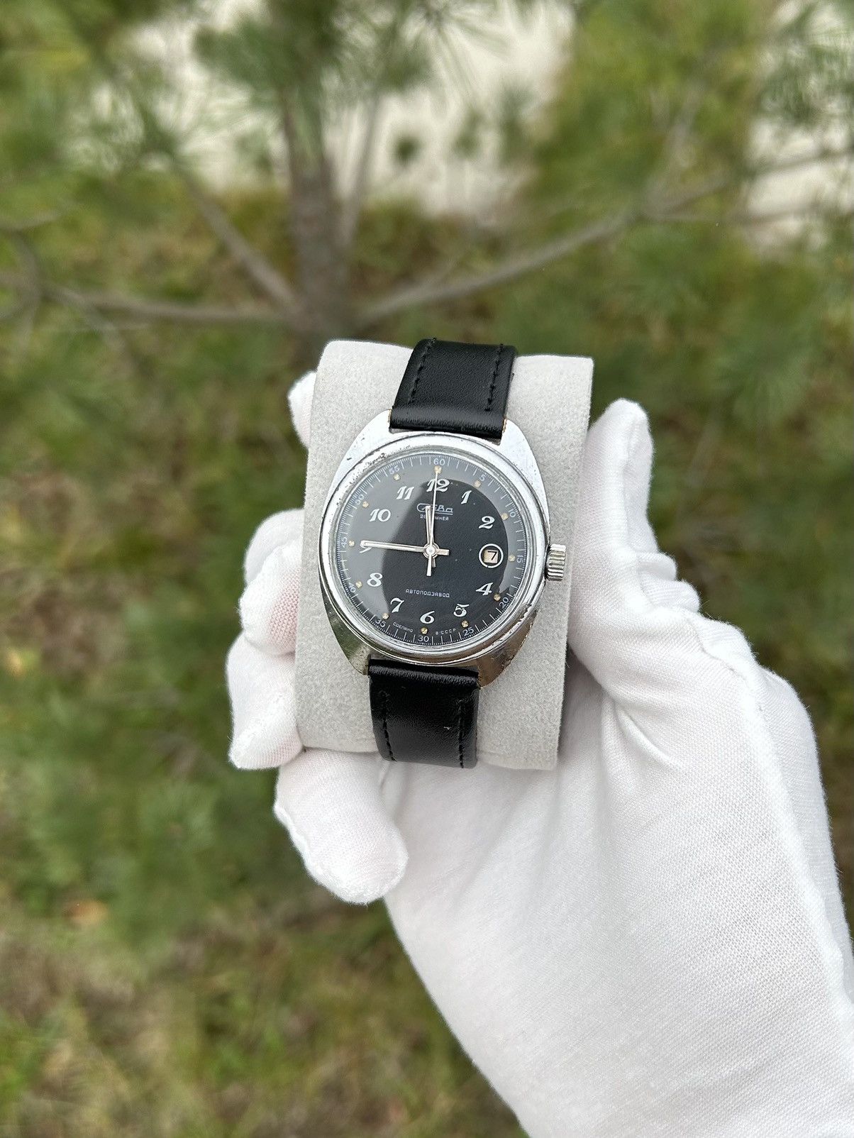 Other Vintage Watch Slava Automatic USSR Soviet Mechanical 1980s Size ONE SIZE - 2 Thumbnail