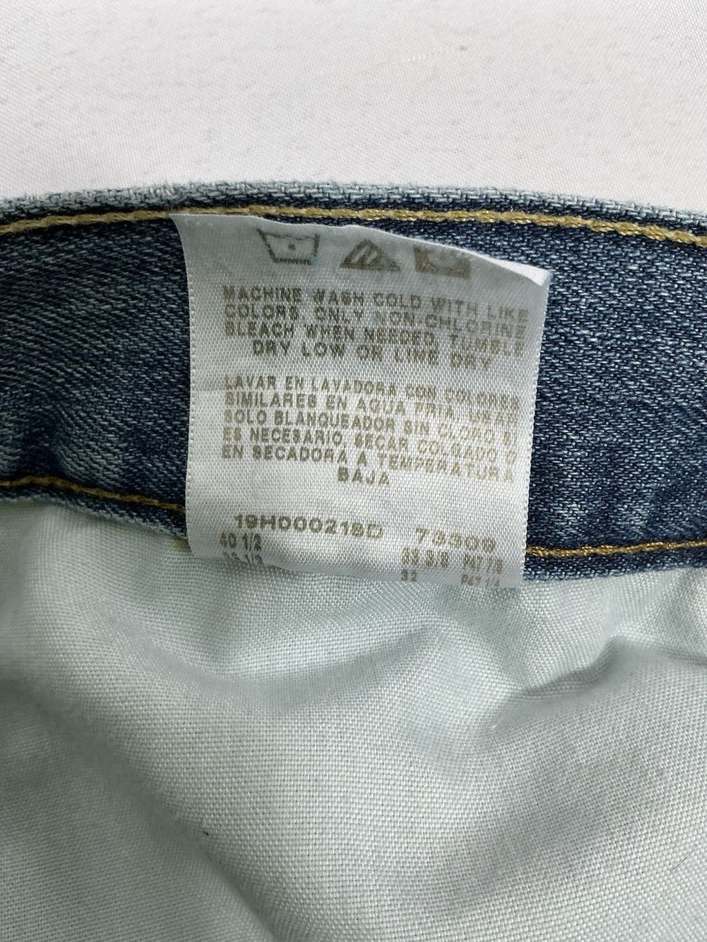 Lee Men's Lee Regular Fit Blue Jeans 38x32 Straight Size US 38 / EU 54 - 5 Thumbnail