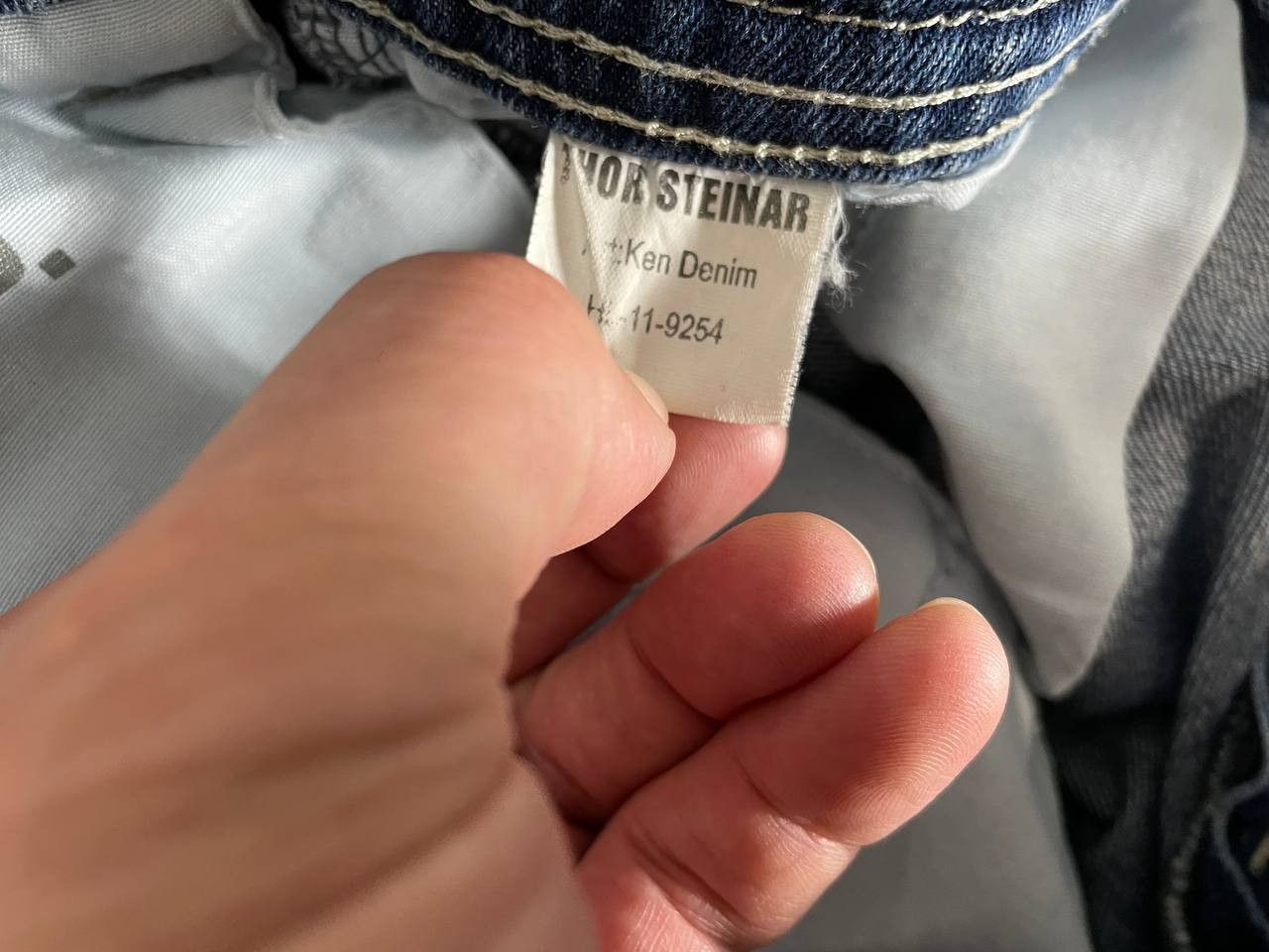 Other Denim Cargo Pants Multi pocket Thor Steinar drawstrings Size US 36 / EU 52 - 8 Thumbnail