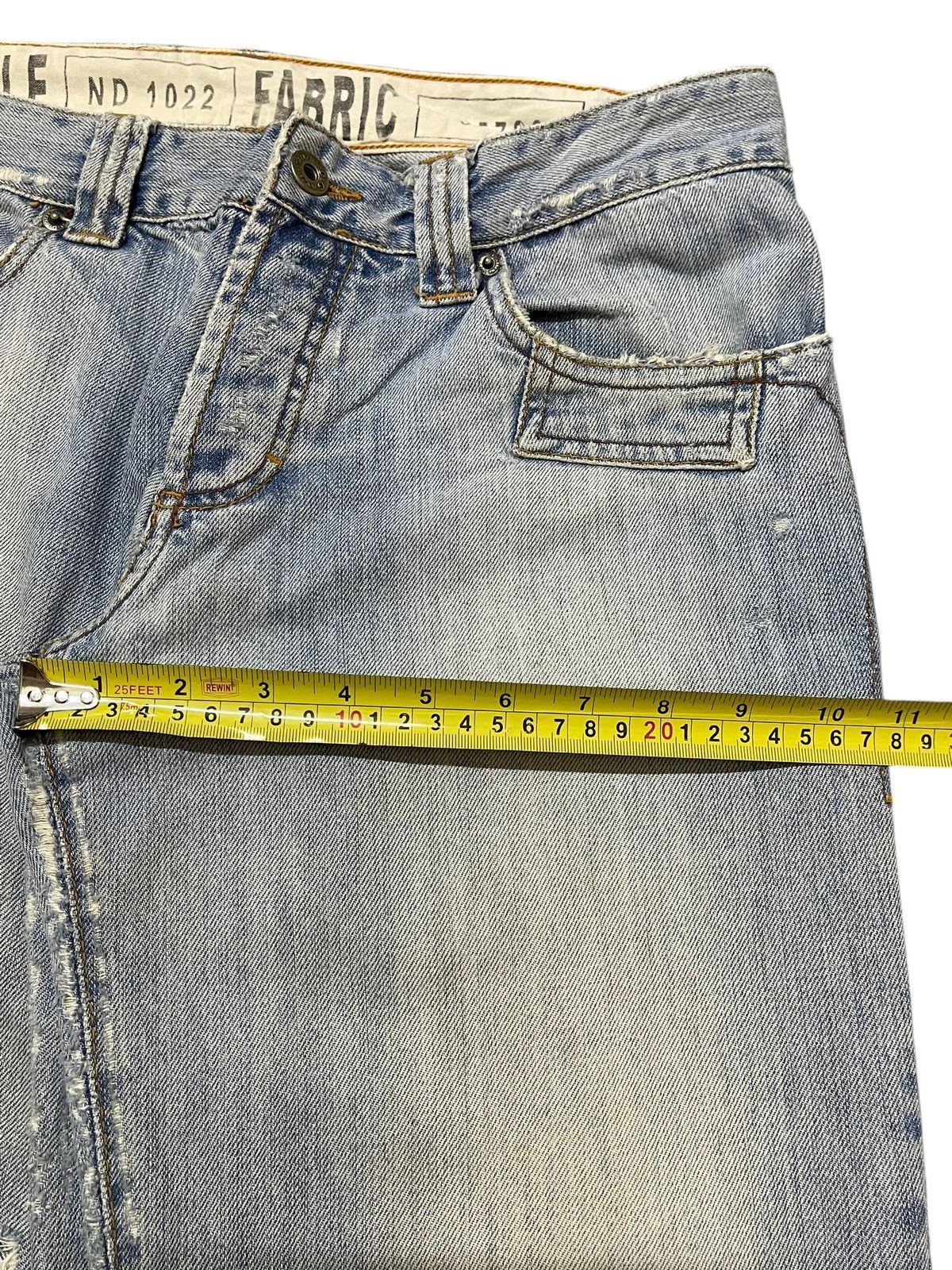 Dolce & Gabbana Vintage Dolce Gabbana Mud Faded Wash Distressed Loose Jeans Size US 31 - 16 Thumbnail