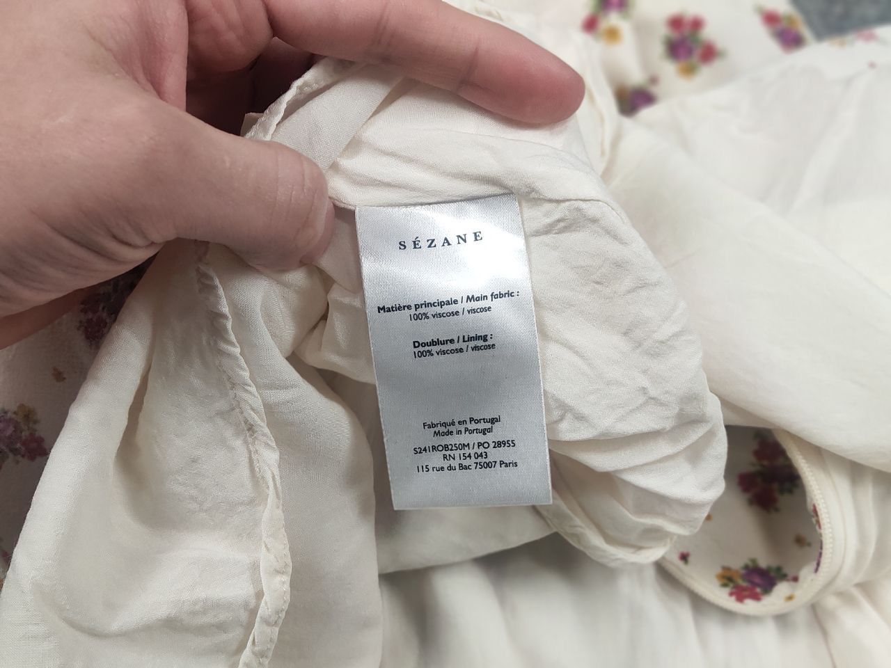 Sezane Sezane Paris Salie Mini Dress Sleeveless Mindy Floral Print Size M / US 6-8 / IT 42-44 - 16 Thumbnail