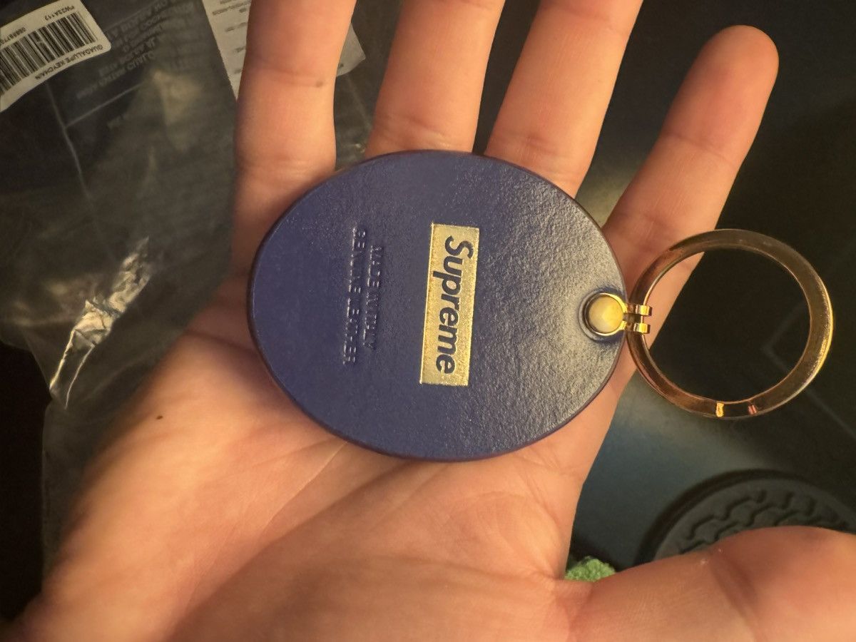 Supreme Guadalupe Keychain Supreme Leather Keychain Supreme