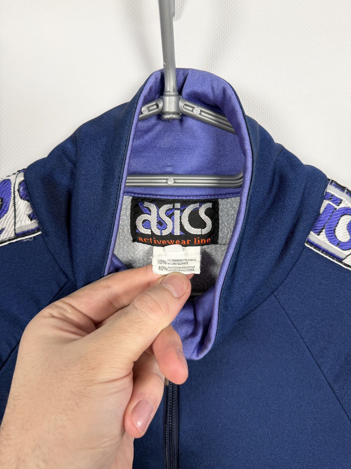 Asics Asics Vintage 90s Track Jacket Full Zip Sportswear Size 54 Size US M / EU 48-50 / 2 - 9 Thumbnail