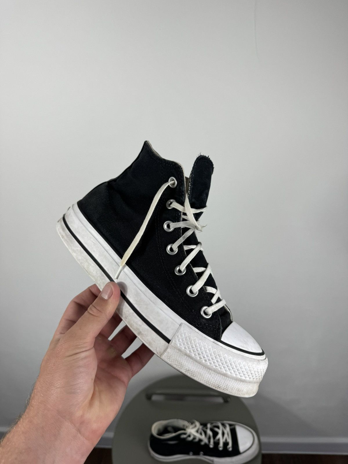 Converse Converse Chuck Taylor All Star Platform High Top EU 39.5 Size US 8.5 / IT 38.5 - 18 Thumbnail