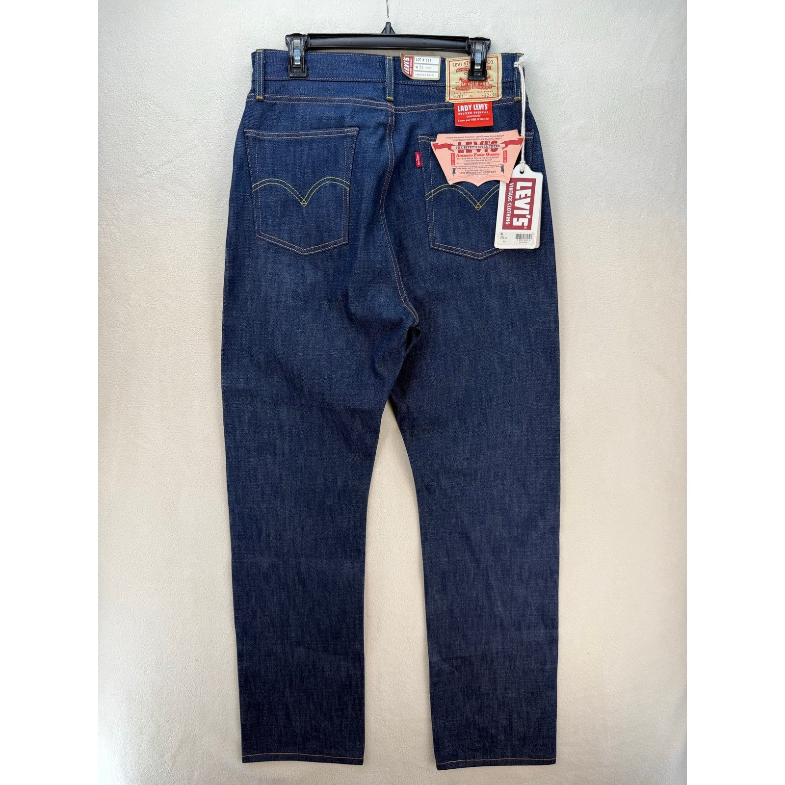 Levi's LEVI'S VINTAGE 1950'S 107 WOMEN'S 32X34 SELVEDGE DENIM Size 32" / US 10 / IT 46 - 8 Thumbnail