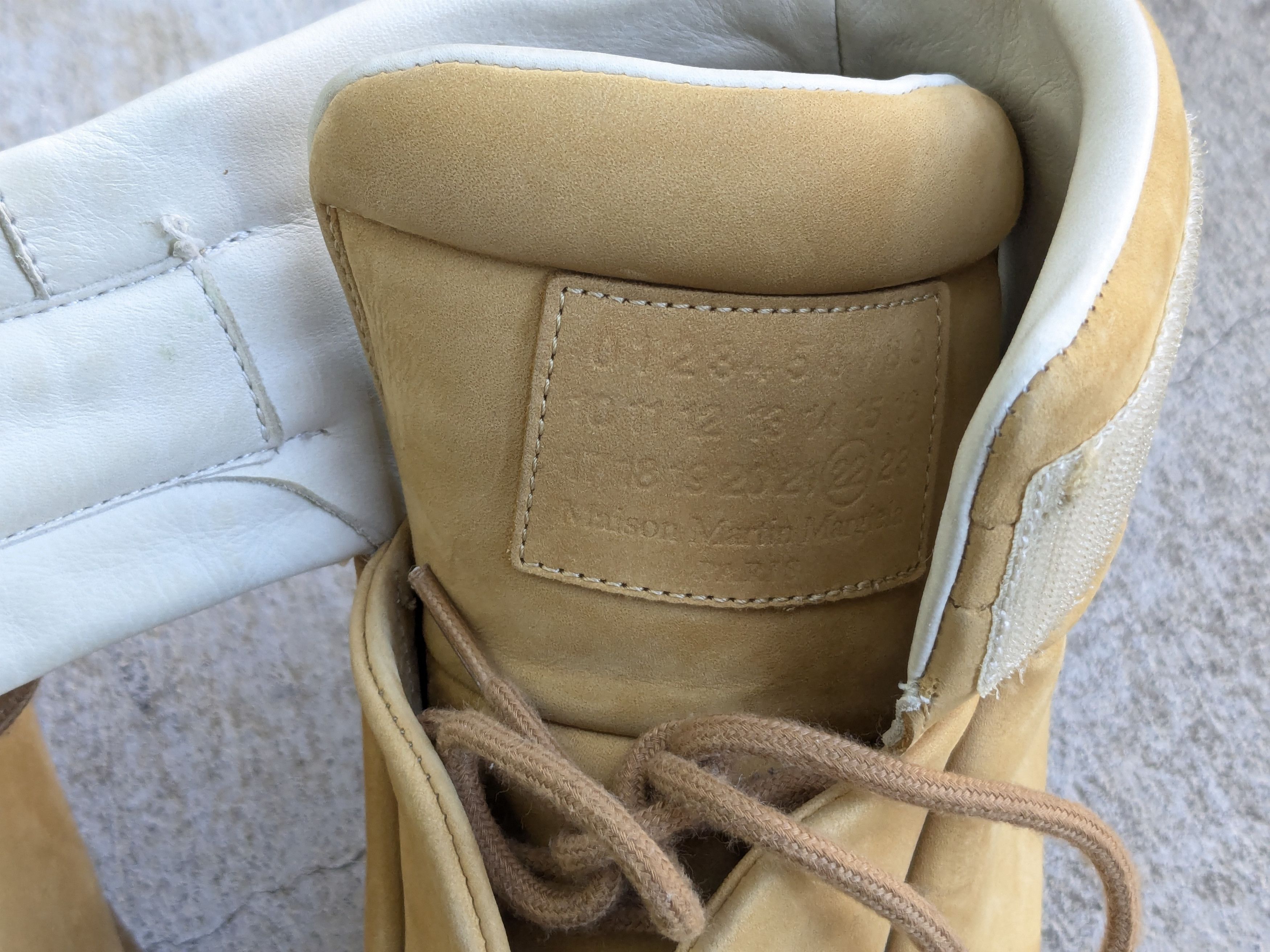 Maison Margiela Maison Margiela Future Wheat Tan 8 41 High Tops Suede Size US 8 / EU 41 - 9 Thumbnail