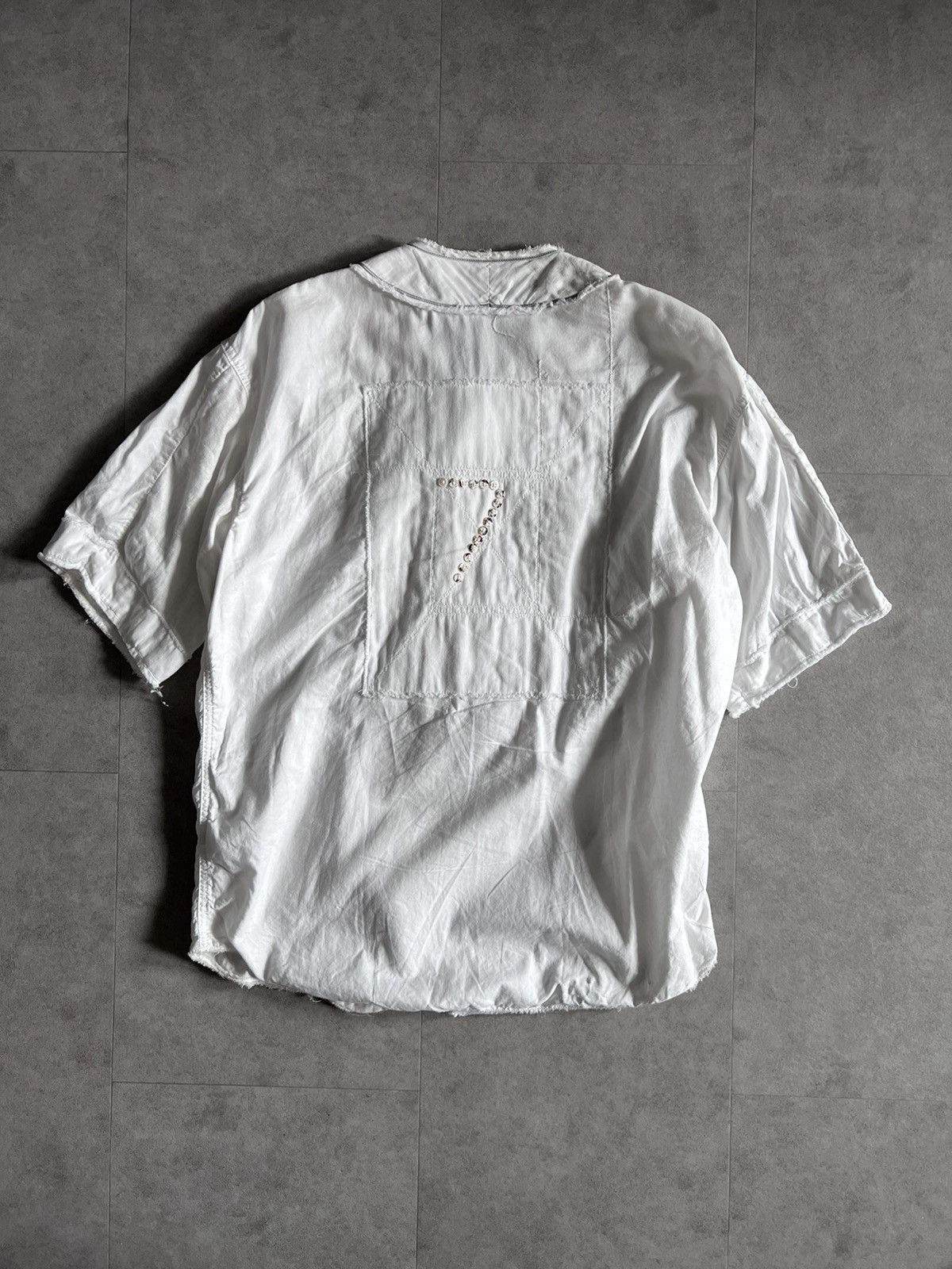 Kapital Kapital Mixed Fabric Baseball Shirt Size US M / EU 48-50 / 2 - 6 Thumbnail