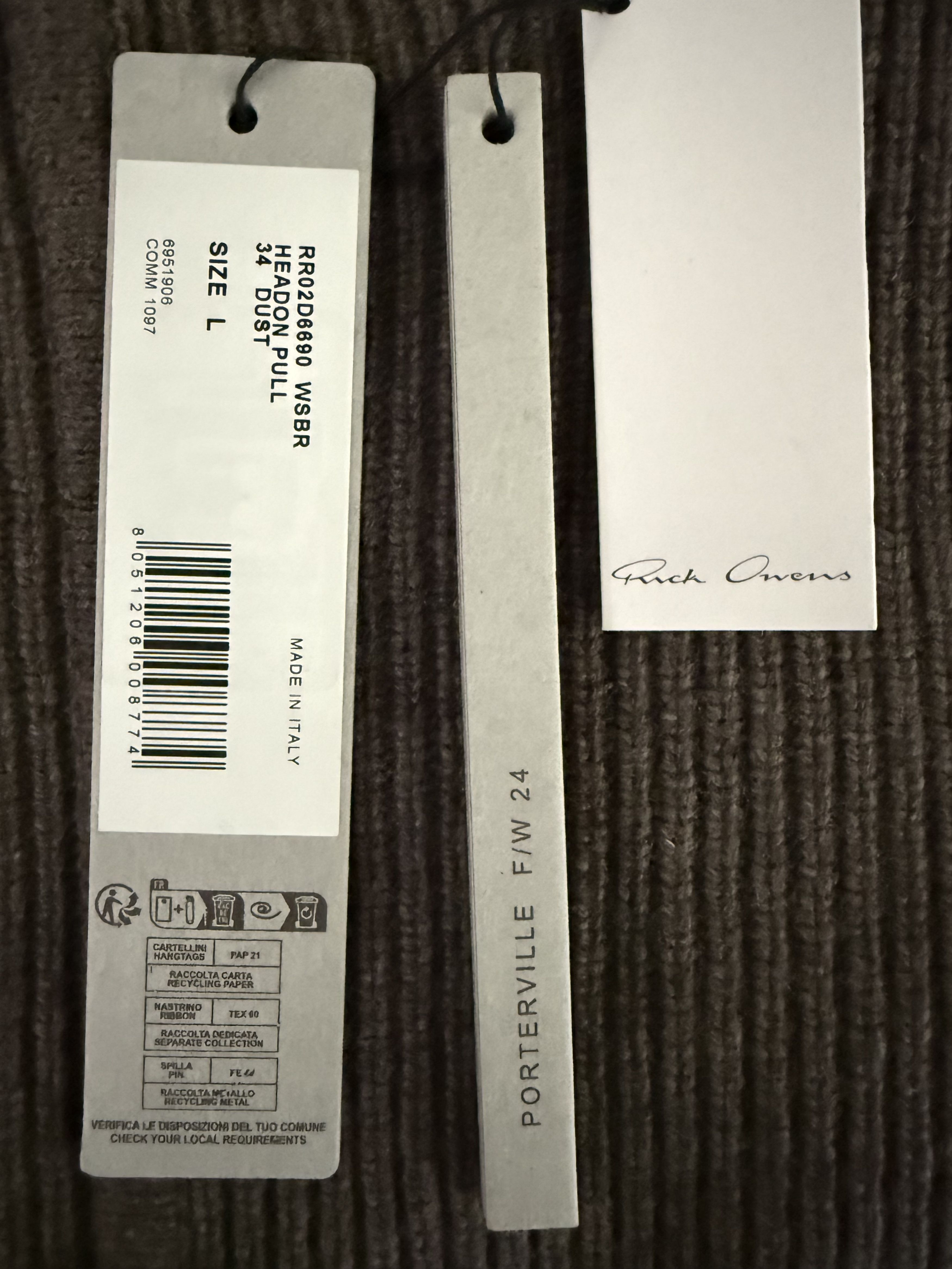 Rick Owens Cashmere Sweater+Short Size US 32 / EU 48 - 15 Thumbnail