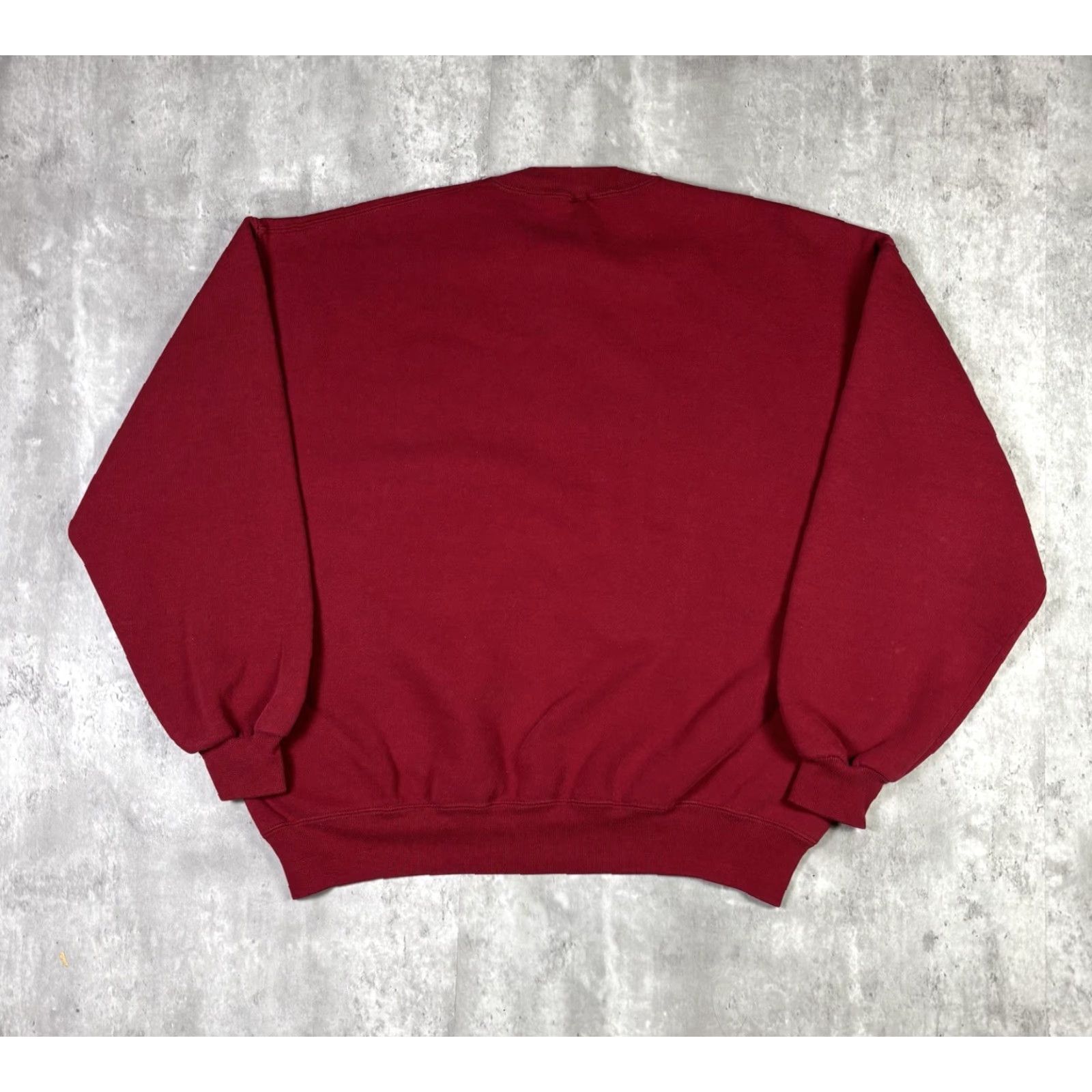 Russell Athletic VINTAGE Russell Athletic Sweatshirt Crew Neck XL Red 90s Mens All Seasons Gym & Training Vintage 90s Size US XL / EU 56 / 4 - 2 Thumbnail