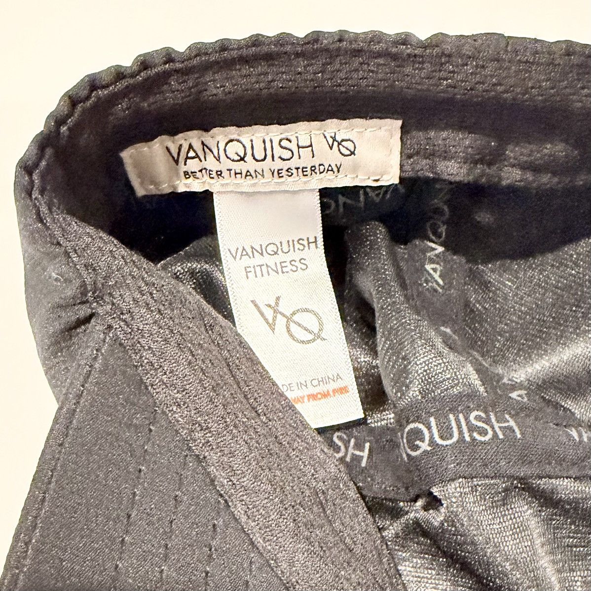 Vanquish Vanquish Hat Utility Performance Hybrid Black Adjustable Size ONE SIZE - 4 Thumbnail