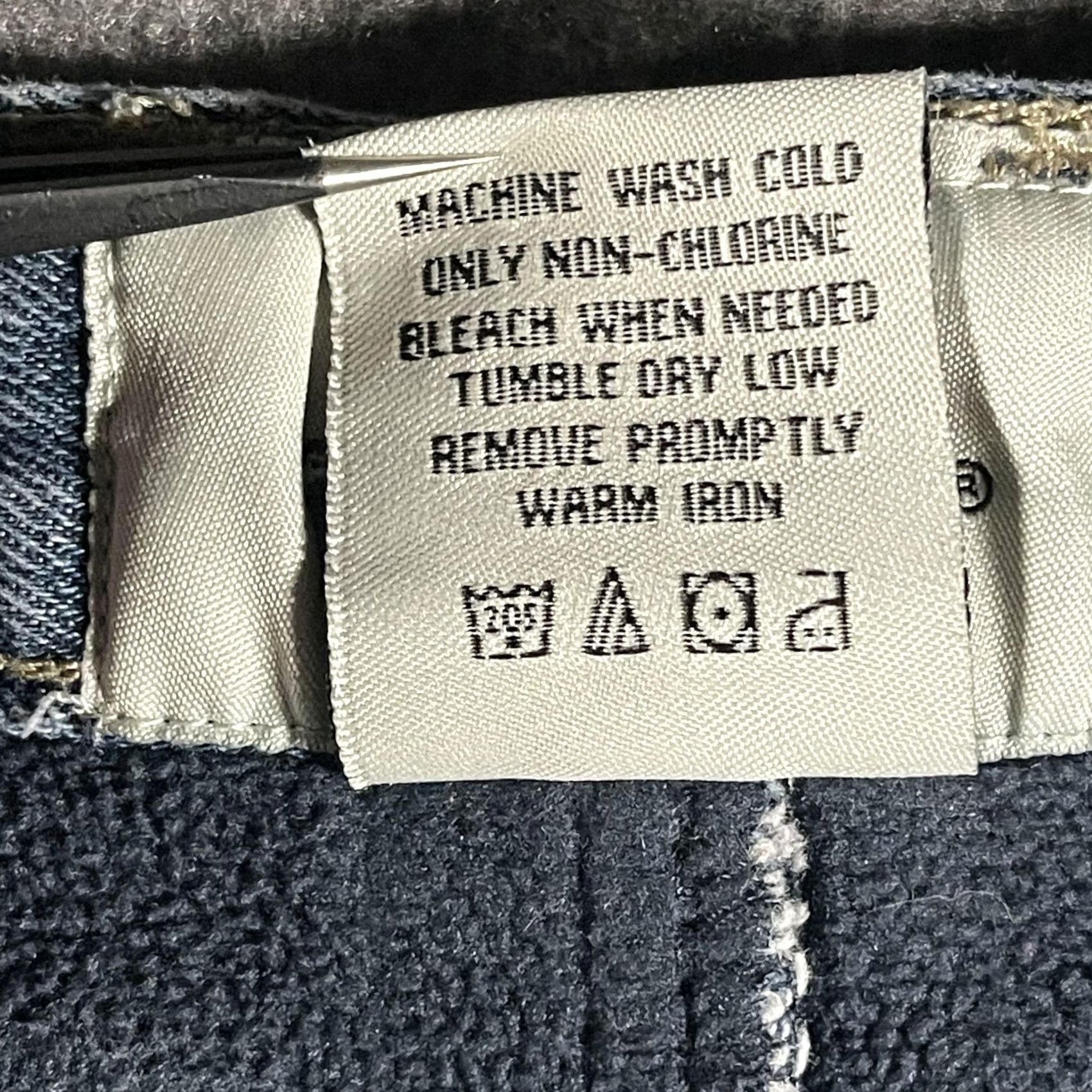 Denime Old Mill Jeans Mens 42x34 Blue Fleece Lined Warm Denim Straight Leg 5-Pocket Size US 42 / EU 58 - 6 Thumbnail