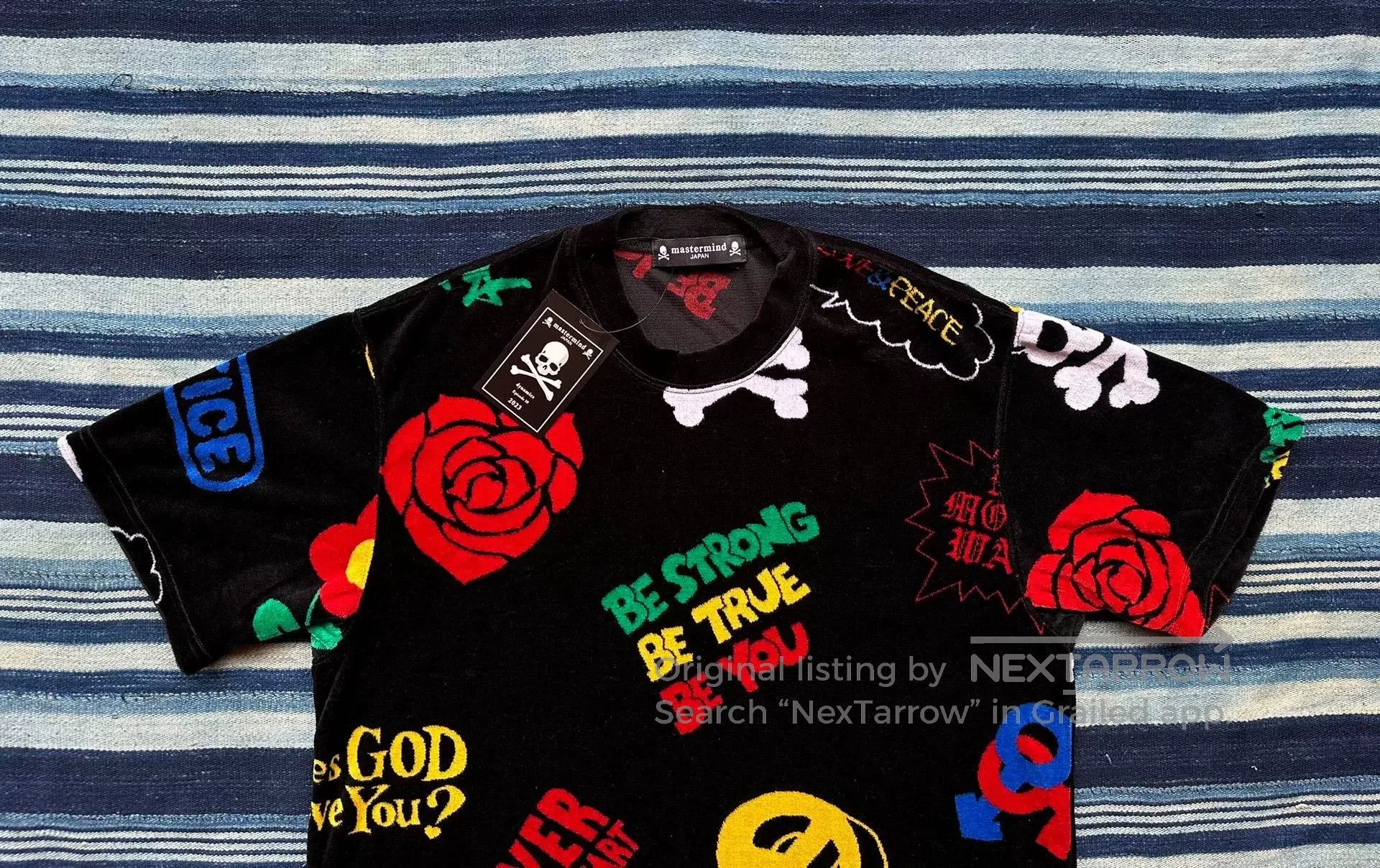 Mastermind Japan mastermind japan velvet skull graphic tee. Size US S / EU 44-46 / 1 - 3 Thumbnail