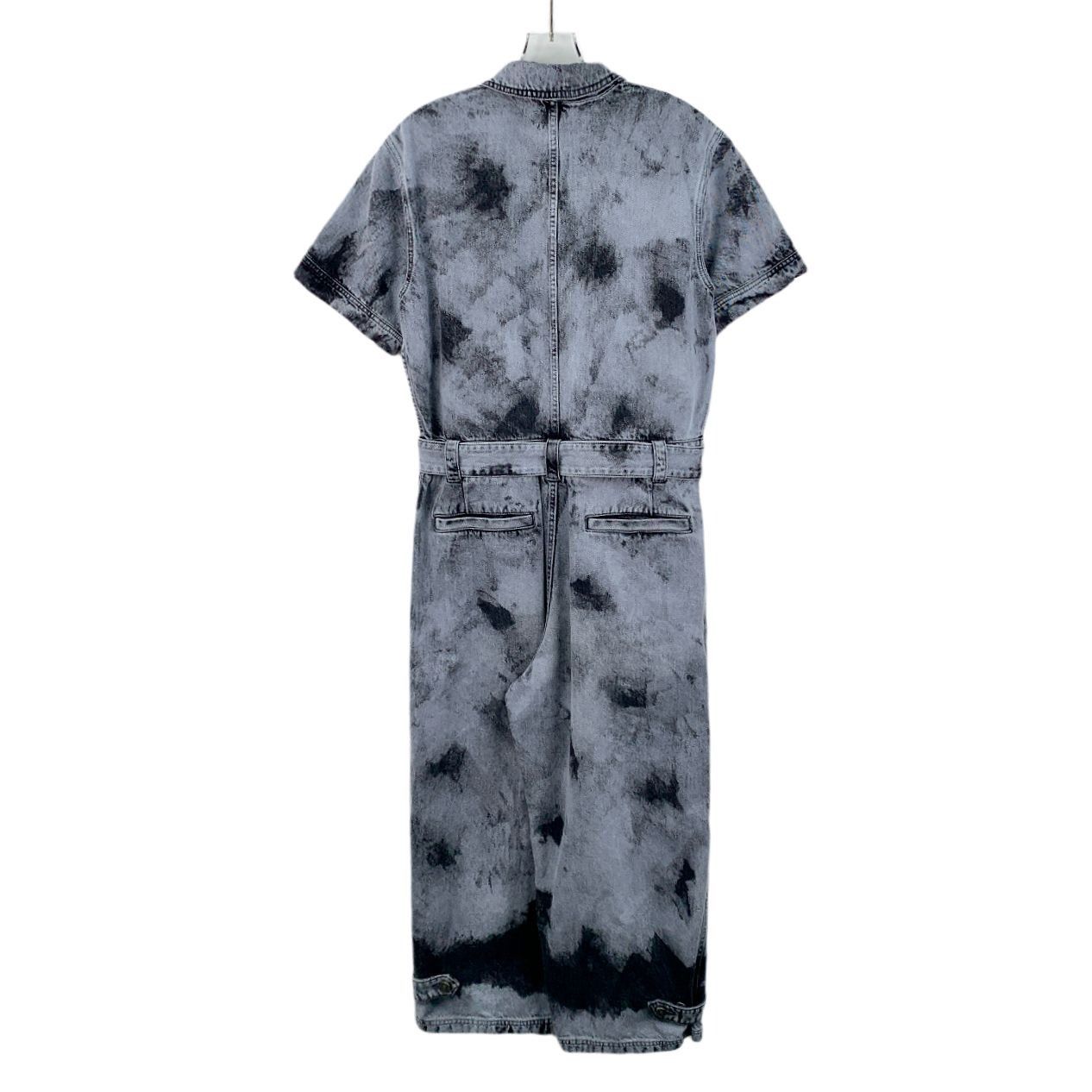 Dior Christian Dior Blue Ink-Wash Tie-Dye Cotton Denim Jumpsuit X Size XS / US 0-2 / IT 36-38 - 7 Thumbnail
