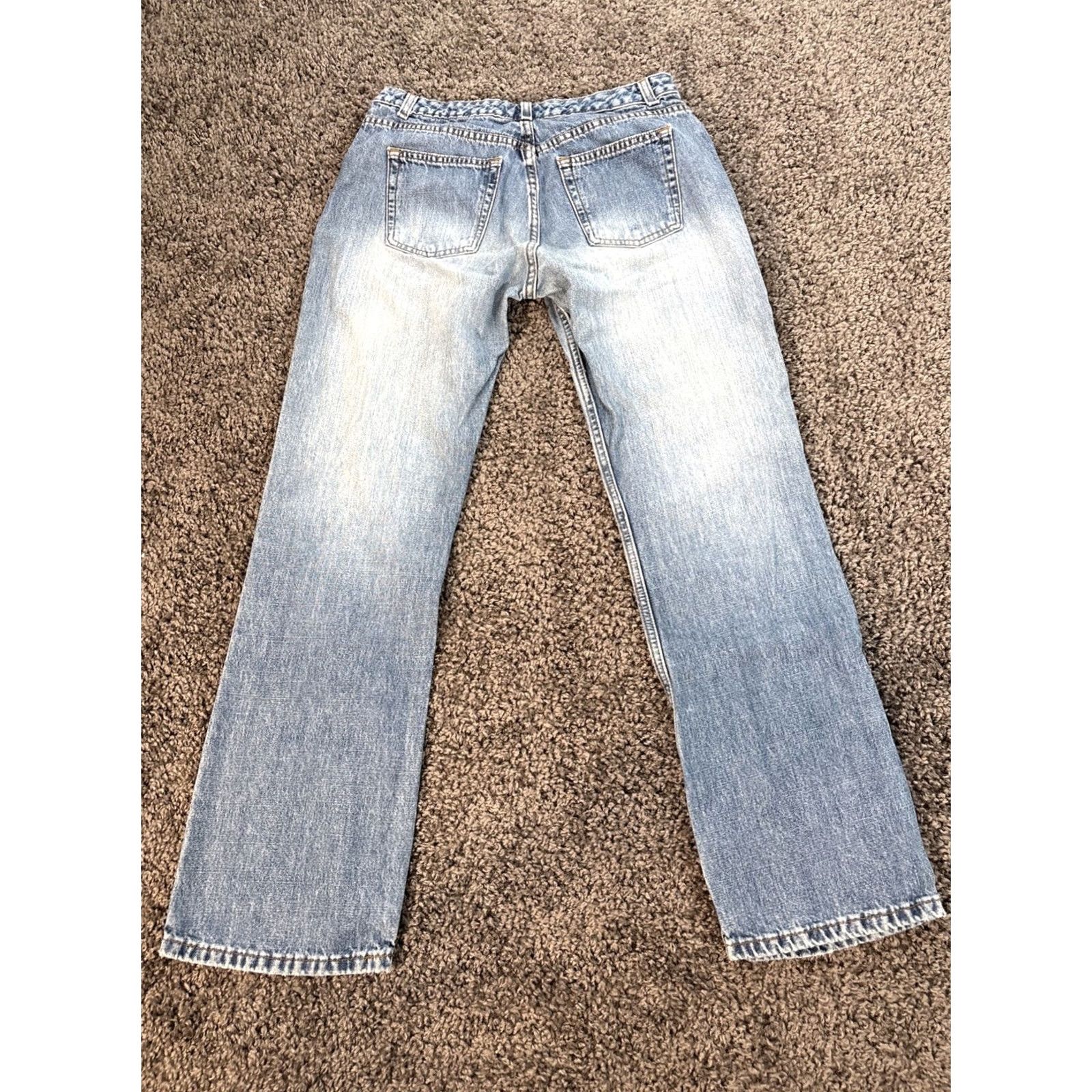 Route 66 VINTAGE Route 66 Jeans Flared Denim Womens 30x30 Blue Low Rise Y2K Girls/ Womens? Size 30" / US 8 / IT 44 - 7 Thumbnail