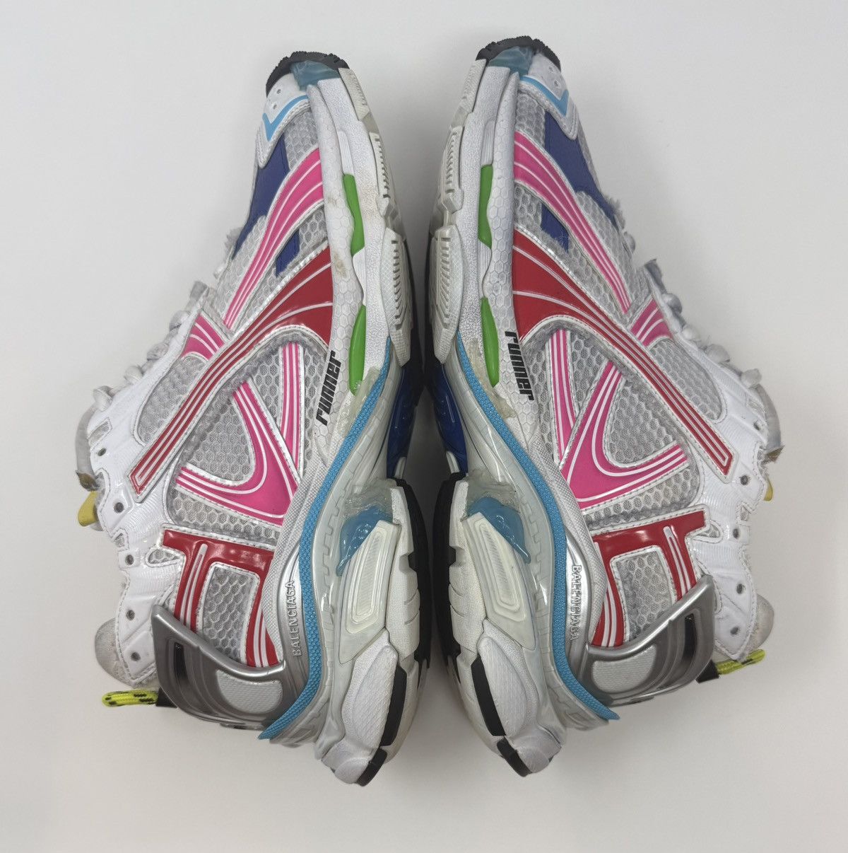 Balenciaga Balenciaga Runner Sneaker Multicolor Size US 11 / EU 44 - 3 Thumbnail