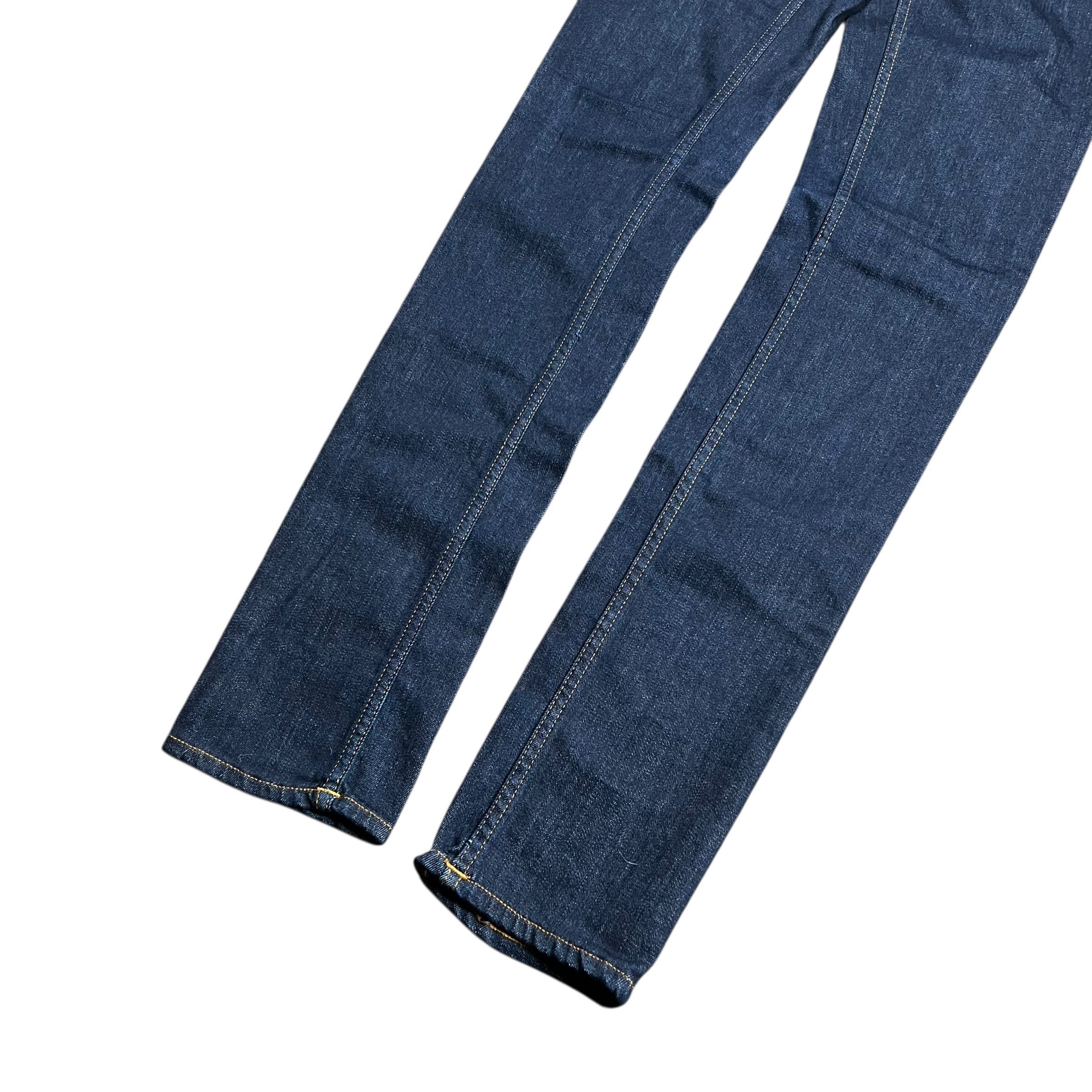 Acne Studios Acne Studios Dark Blue Skinny Jeans - 26” Size 26" / US 2 / IT 38 - 2 Thumbnail