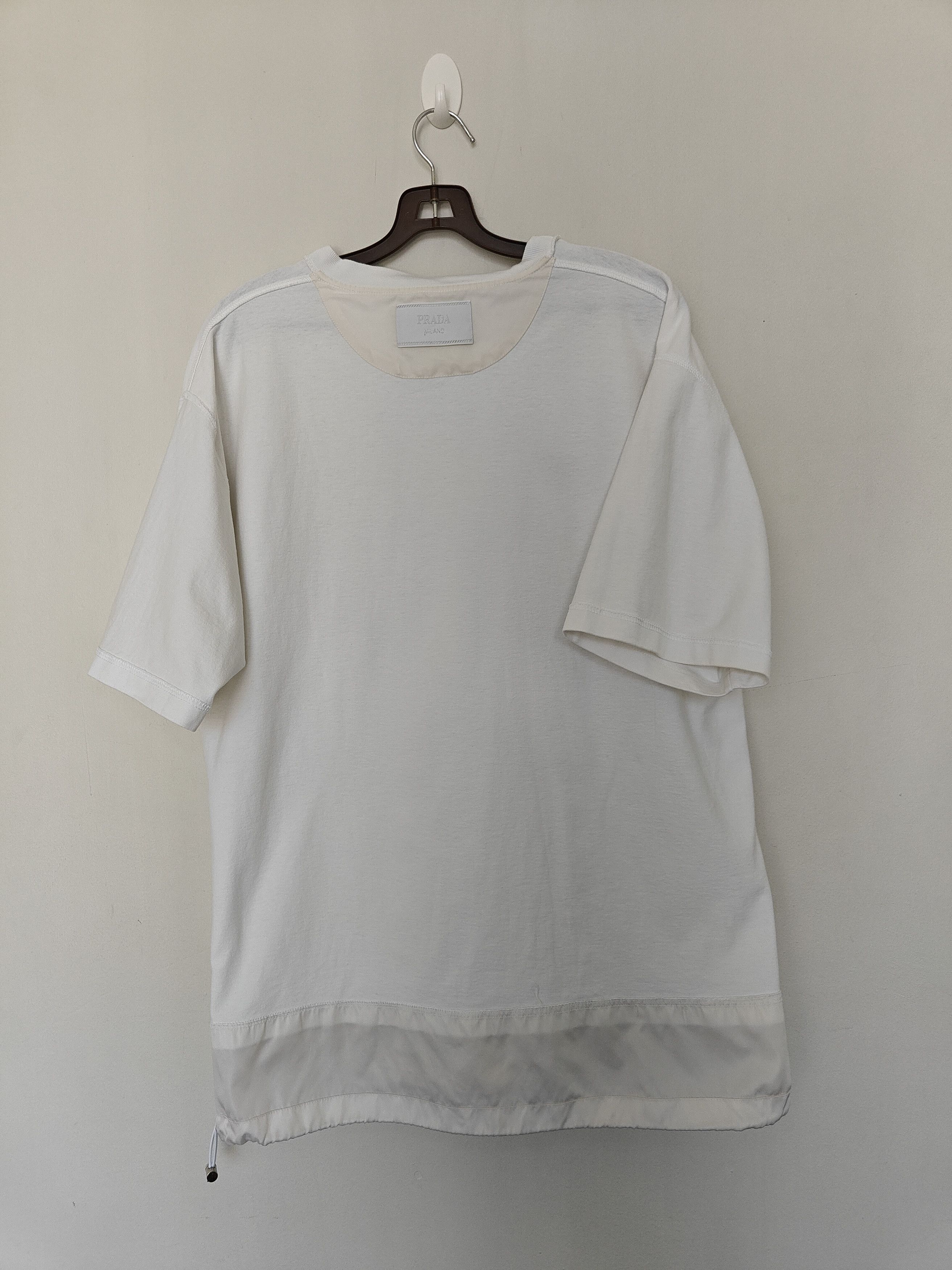 Prada Jersey and Re-Nylon T-Shirt Size US L / EU 52-54 / 3 - 6 Thumbnail
