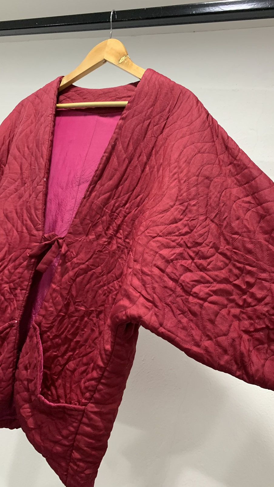 If Six Was Nine Vintage Quilted Puffer Kimono Samue Size US M / EU 48-50 / 2 - 16 Thumbnail