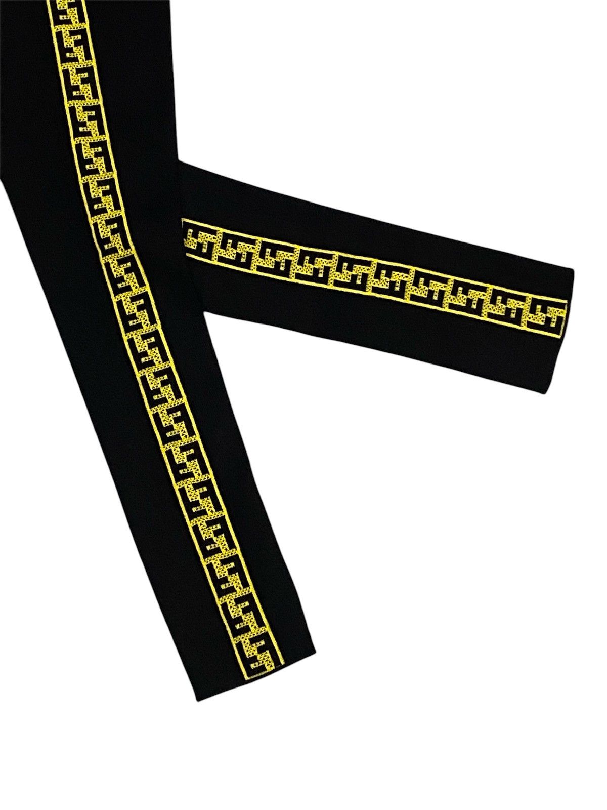 Fendi Fendi FF Tape Wool Leggings Size 28" / US 6 / IT 42 - 8 Thumbnail