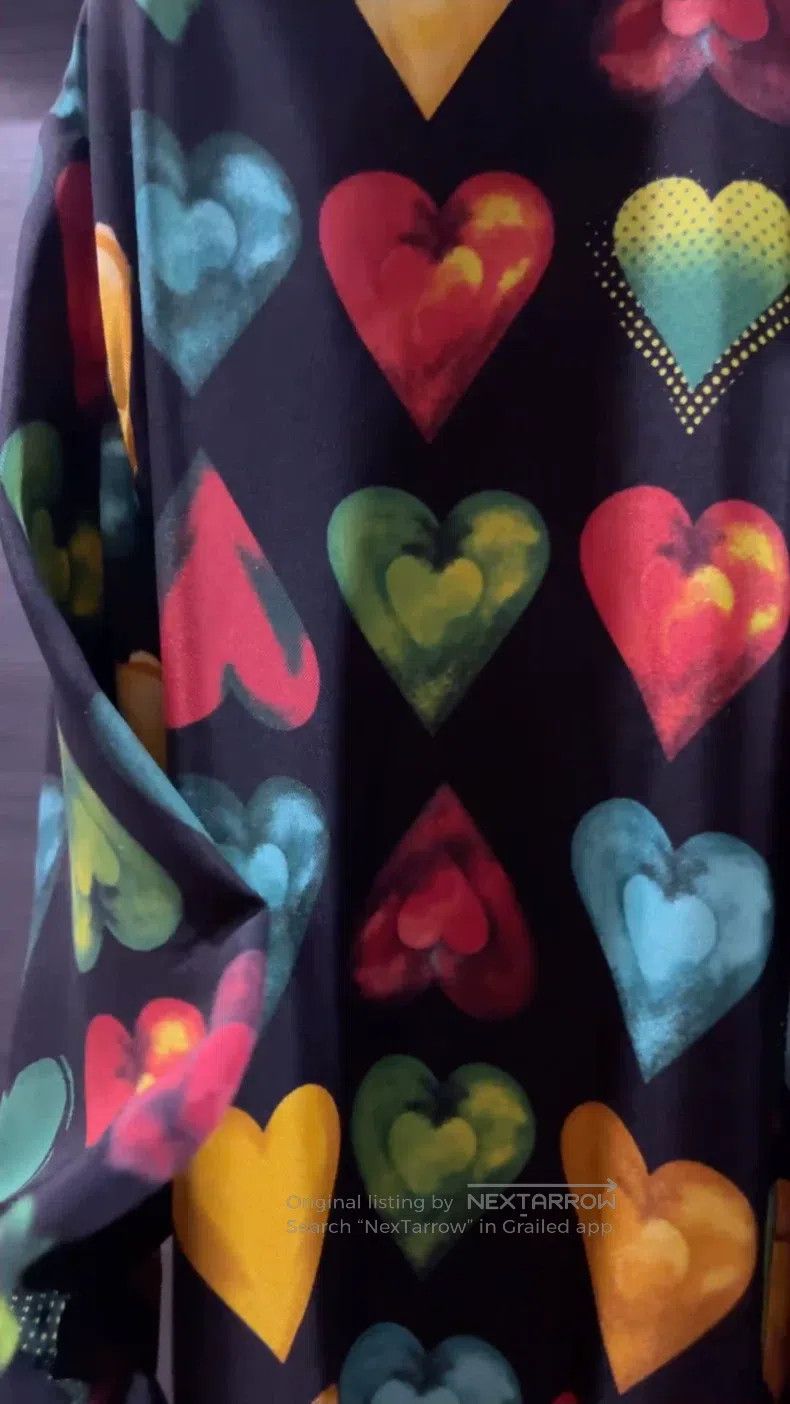 Versace Versace Love print shirt dress Size XS / US 0-2 / IT 36-38 - 1 Thumbnail