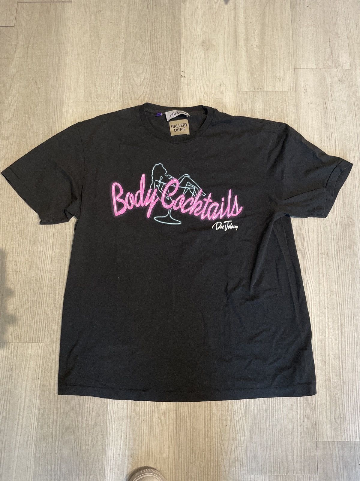 Gallery Dept. Body Cocktails T-Shirt Black L