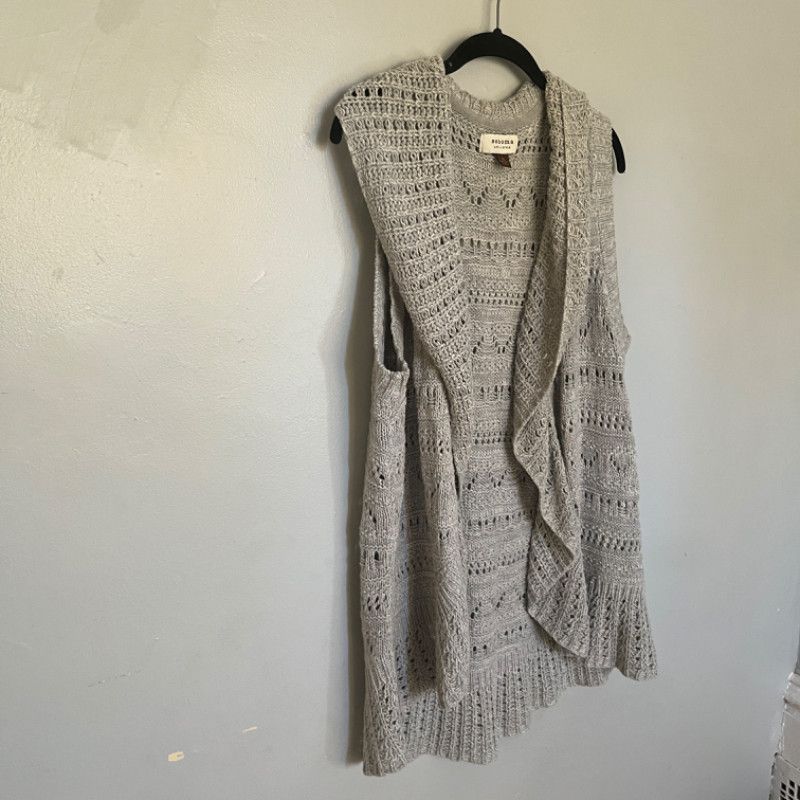 Designer Sonoma Life + Style Light Gray Vest XL Size XXL / US 16-18 / IT 52-54 - 2 Thumbnail