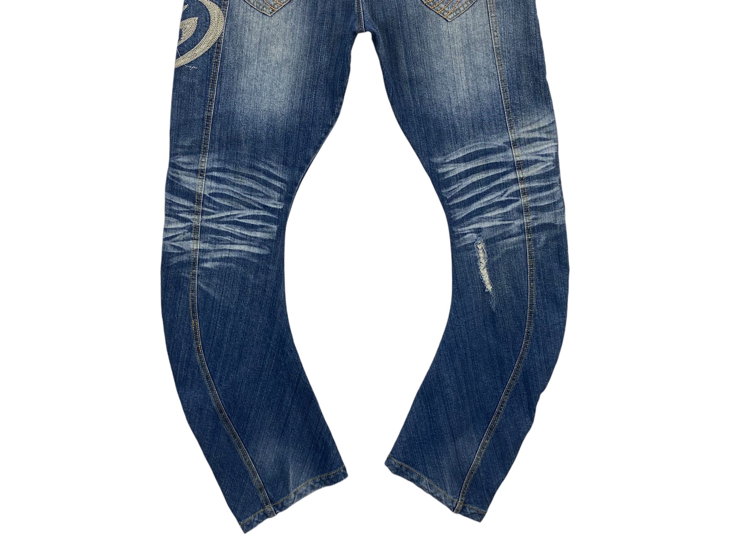 Japanese Brand Gotcha J-Shape Skateboard Surf Jeans Size US 32 / EU 48 - 6 Thumbnail