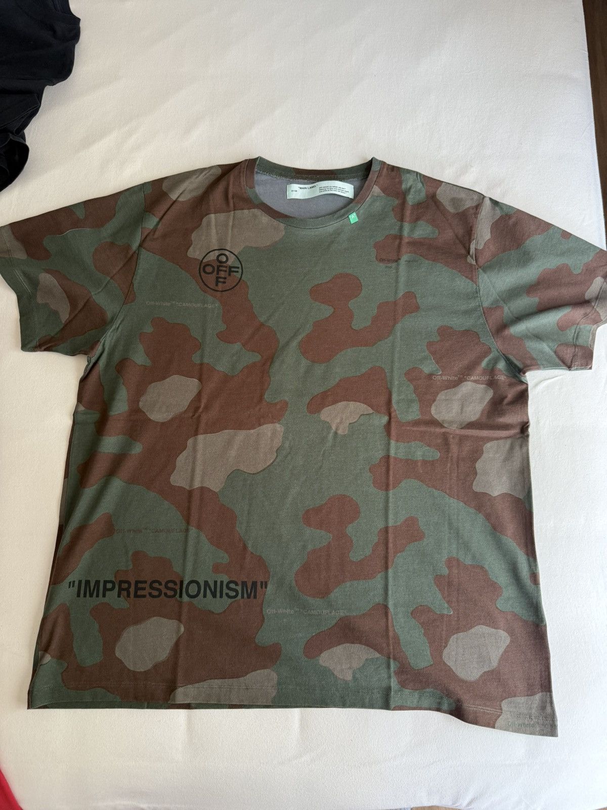 Off-White Off-White ‘’Impressionism’’ Camo Tee (SS19) Size US L / EU 52-54 / 3 - 1 Thumbnail