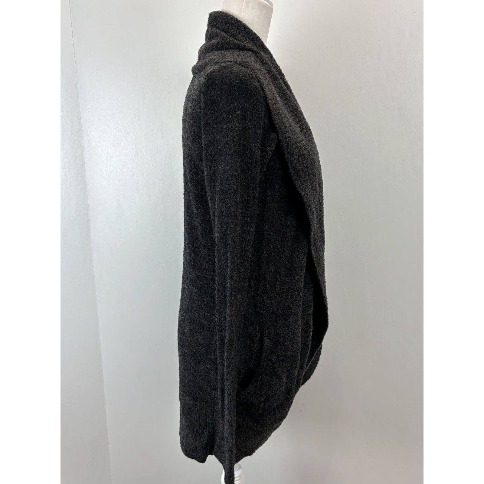 Vintage Barefoot Dreams Women's Cozy Chic Lite Cardigan Sweater Grey M Size M / US 6-8 / IT 42-44 - 4 Thumbnail