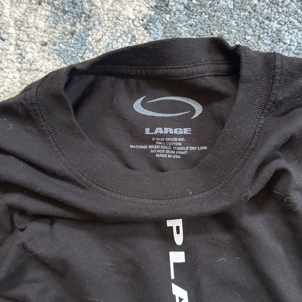 Playboi Carti iAM SWAMP TiRE L/S TEE OPiUM i AM MUSiC GOTH CRUST PUNK Size US L / EU 52-54 / 3 - 4 Thumbnail