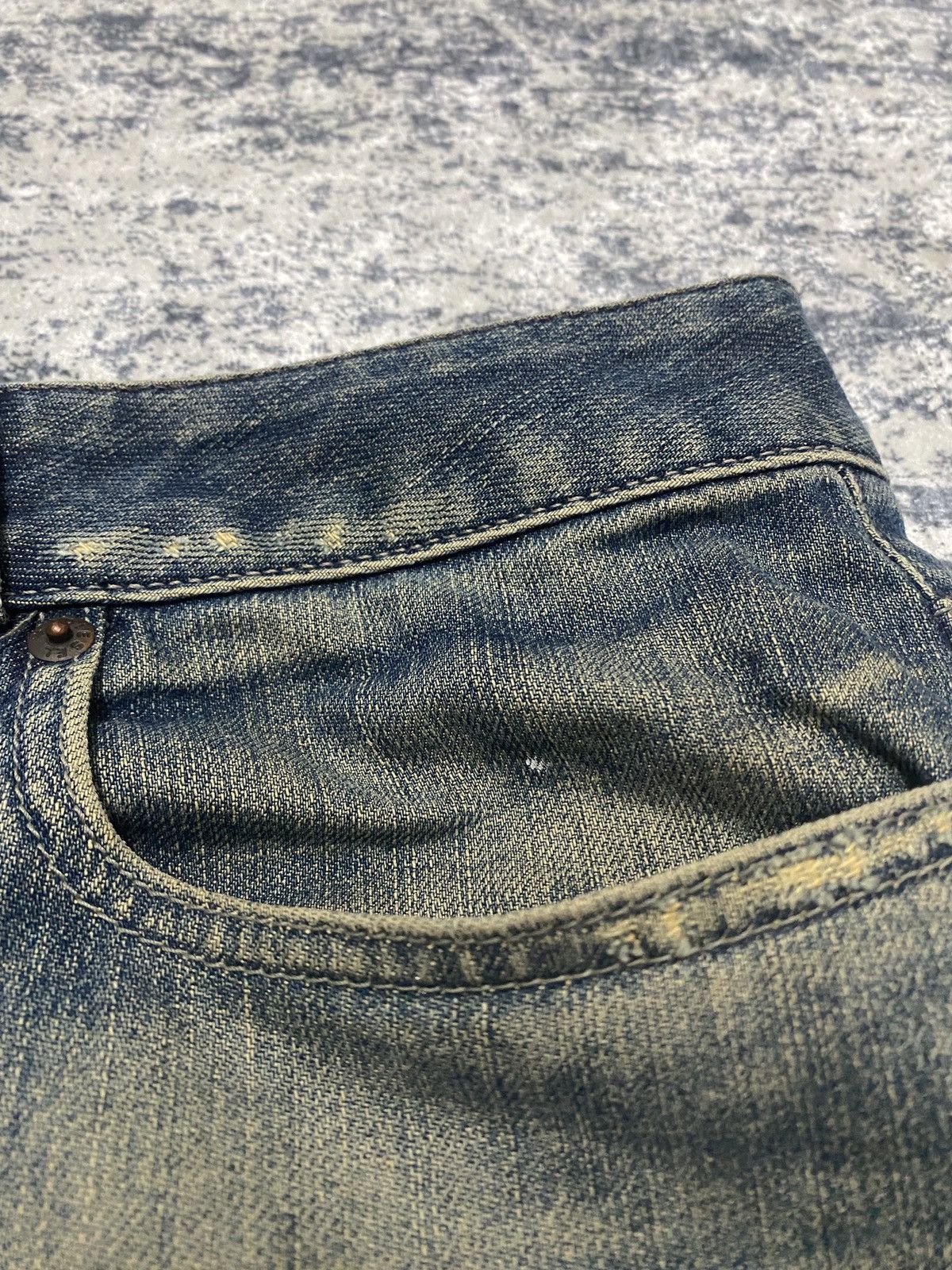 Diesel Vintage Diesel drip hype Washed denim jeans Size US 34 / EU 50 - 13 Thumbnail