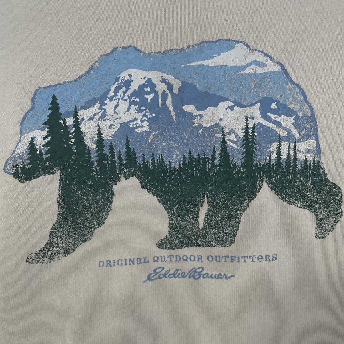 Eddie Bauer Eddie Bauer Outdoors Outfitters Bear T Shirt Size US S / EU 44-46 / 1 - 2 Thumbnail
