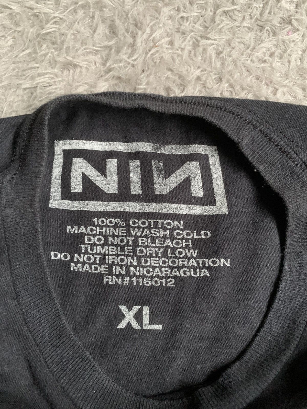 Band Tees Nine Inch Nails Downward Spiral Tee Size US L / EU 52-54 / 3 - 3 Thumbnail