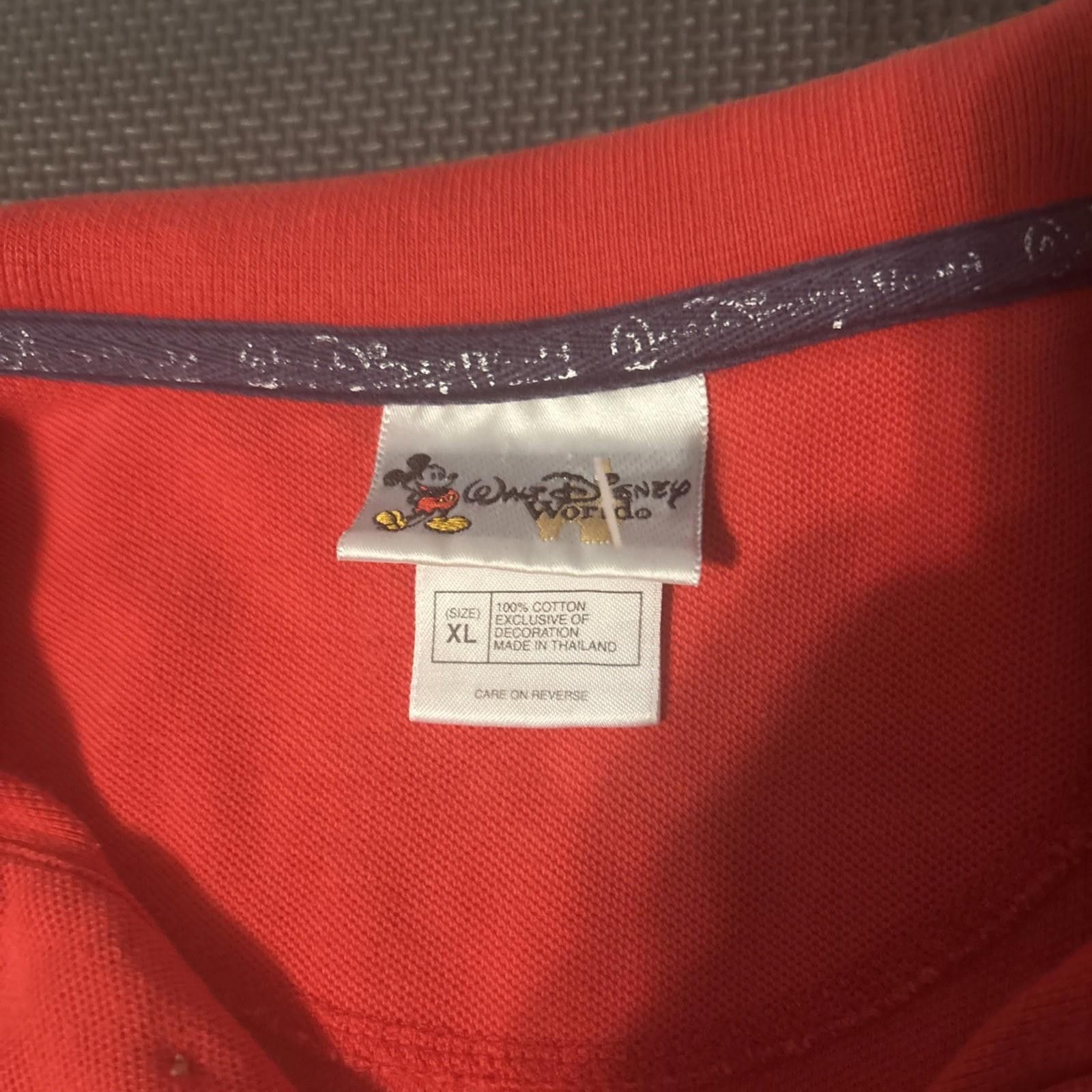 Other Vintage Micky Mouse Walt Disney World Polo Shirt Adult XL Size US XL / EU 56 / 4 - 2 Thumbnail