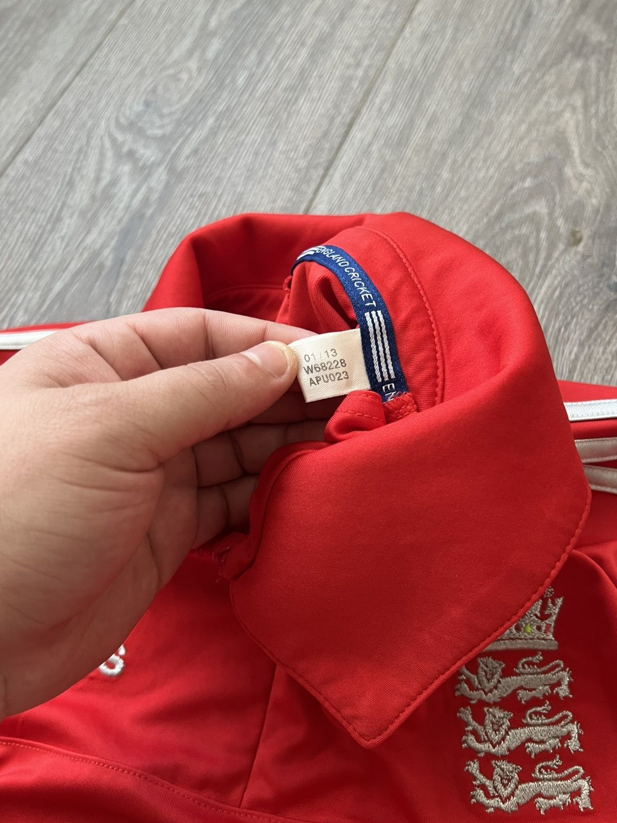 Adidas Vintage Adidas England Cricket Jersey Blokecore Size US L / EU 52-54 / 3 - 8 Thumbnail
