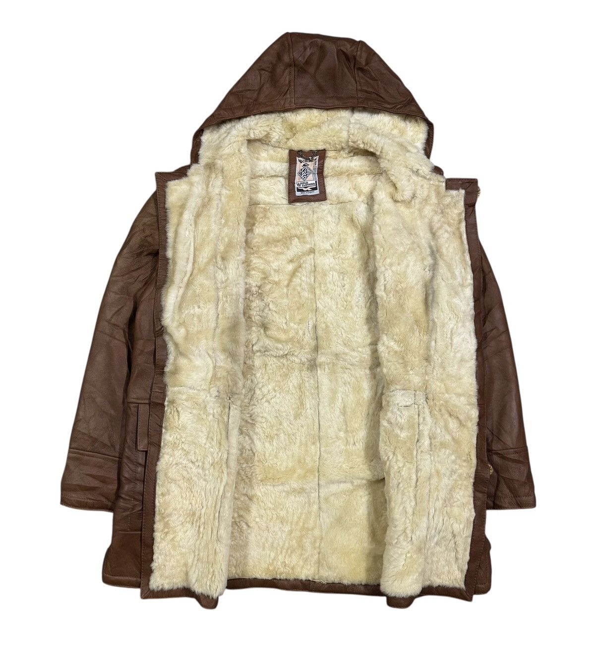 Rocky Mountain Featherbed Vtg🔥Science World Clothing Duffle Linning Faux Fur Sheepskin Size US XL / EU 56 / 4 - 2 Thumbnail